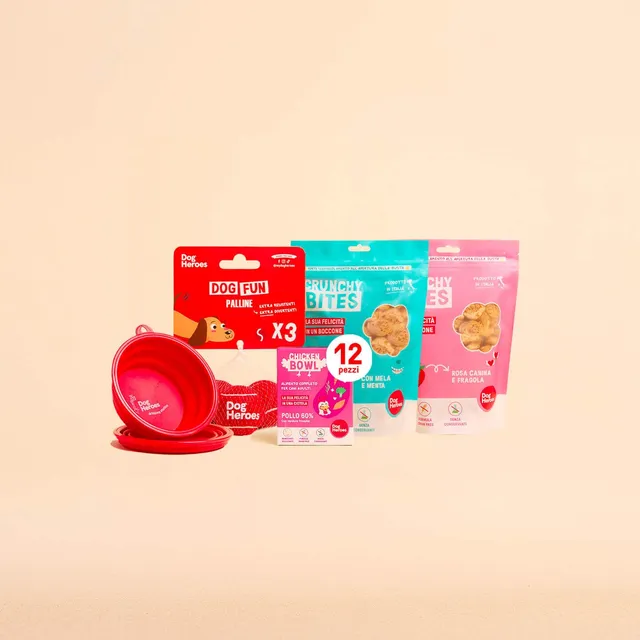 dog-heroes-crunchy-bites-kit-aventure-repas-chien-jouets image 1