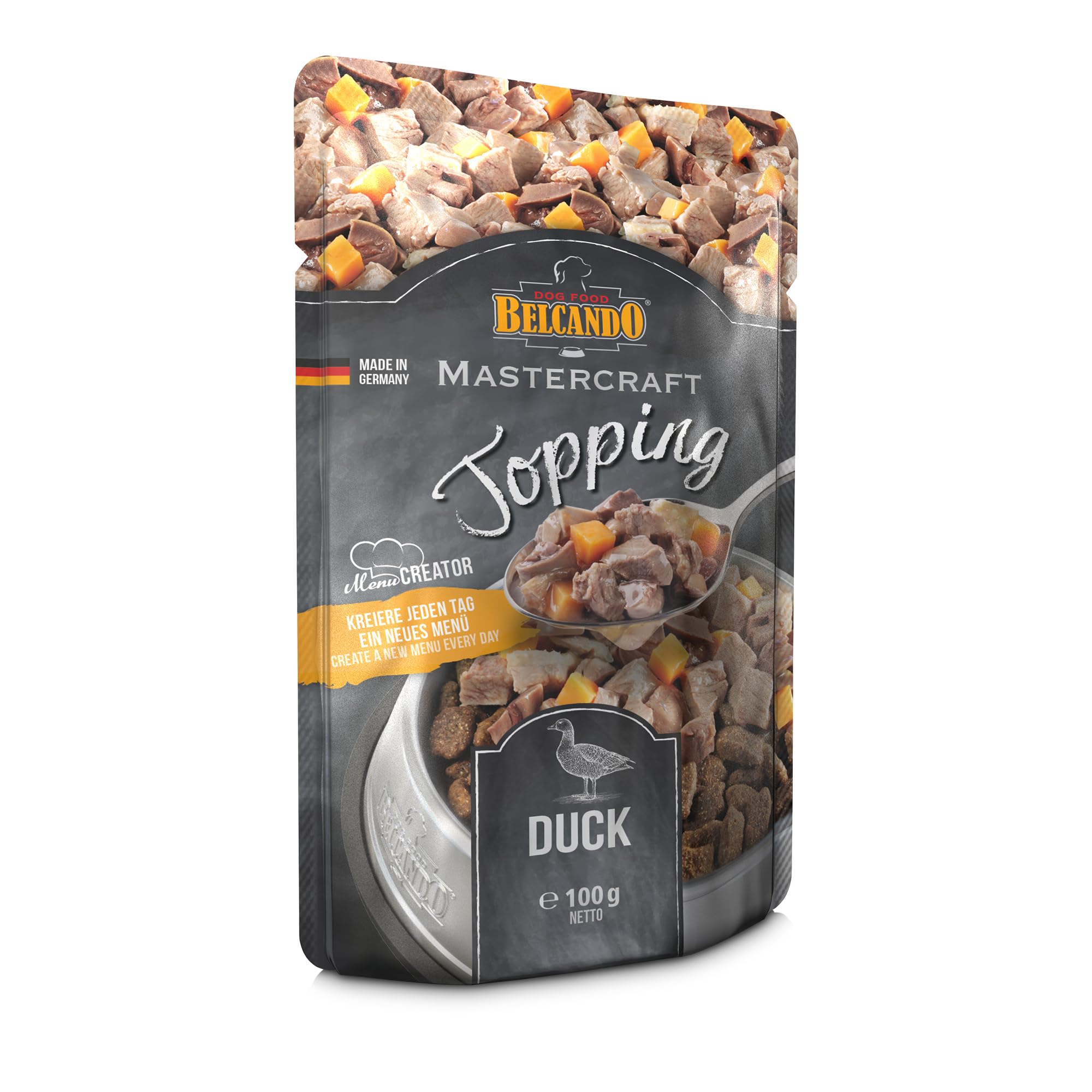 belcando-mastercraft-toppings-canard-compl-ment-chien-12x100g image 2