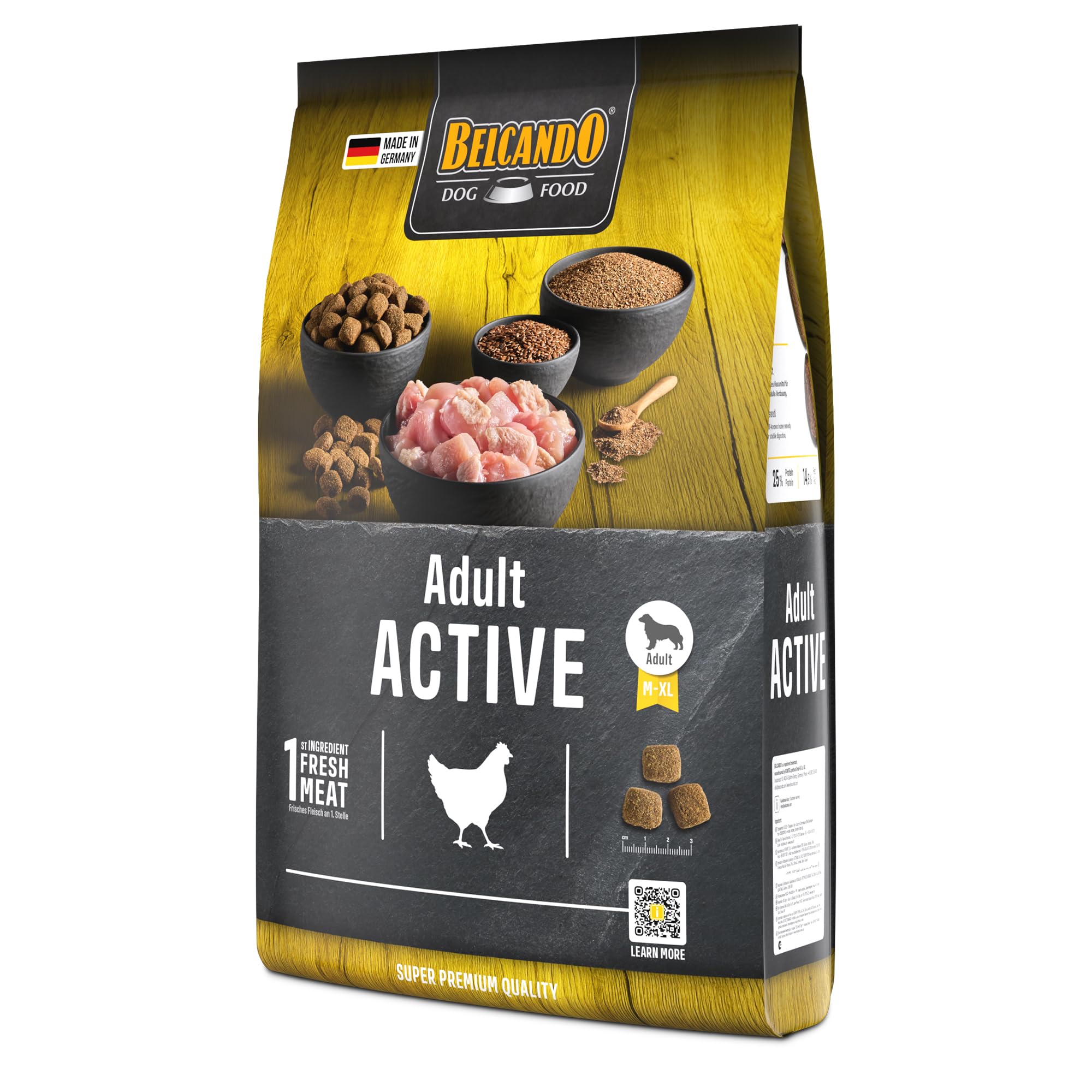 belcando-classic-adult-active-croquettes-chien-actif-4-kg-poulet image 3