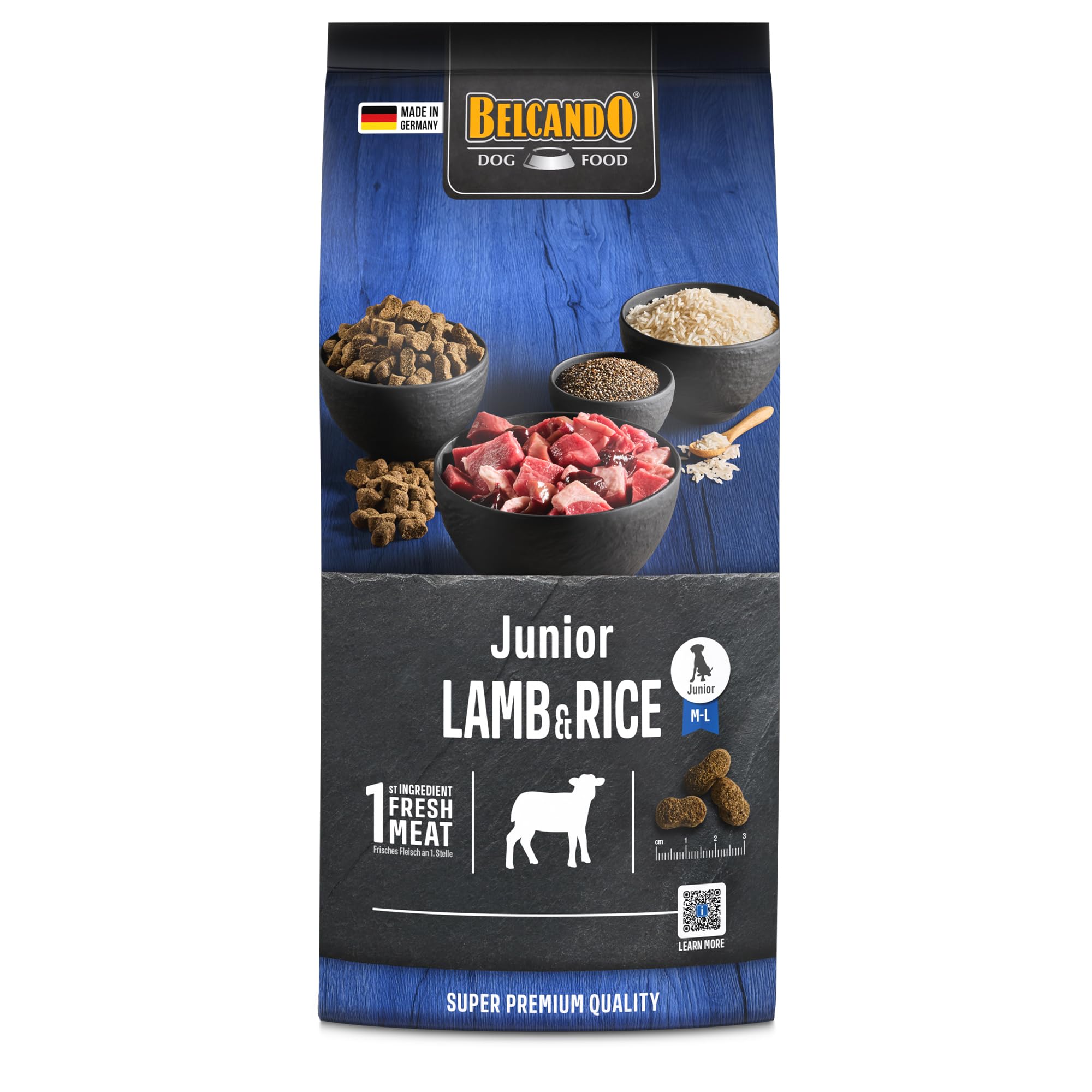 belcando-classic-junior-lamb-rice-croquettes-4-kg-agneau image 7