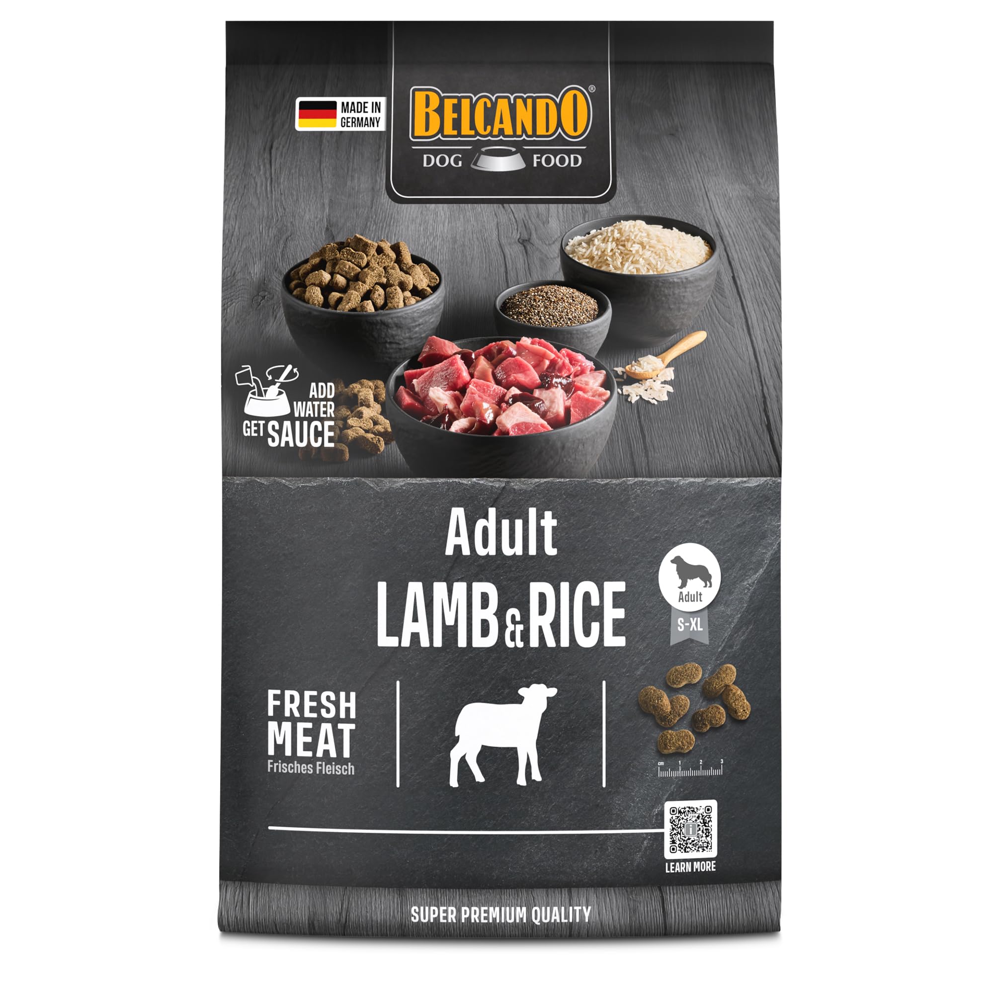 belcando-adult-lamb-rice-croquettes-agneau-4-kg image 1