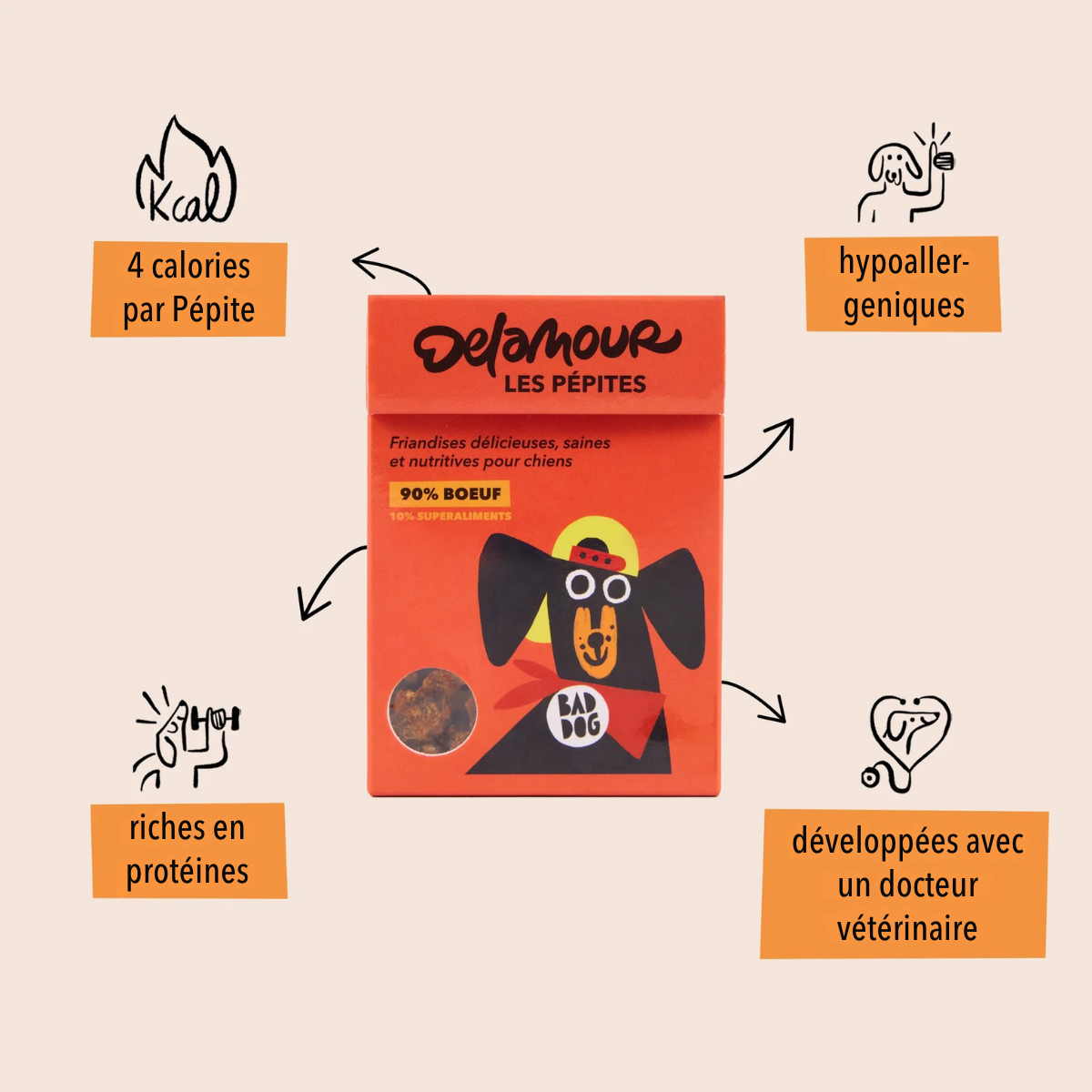 delamour-les-p-pites-friandise-chien-boeuf-90-nomade-75g image 3