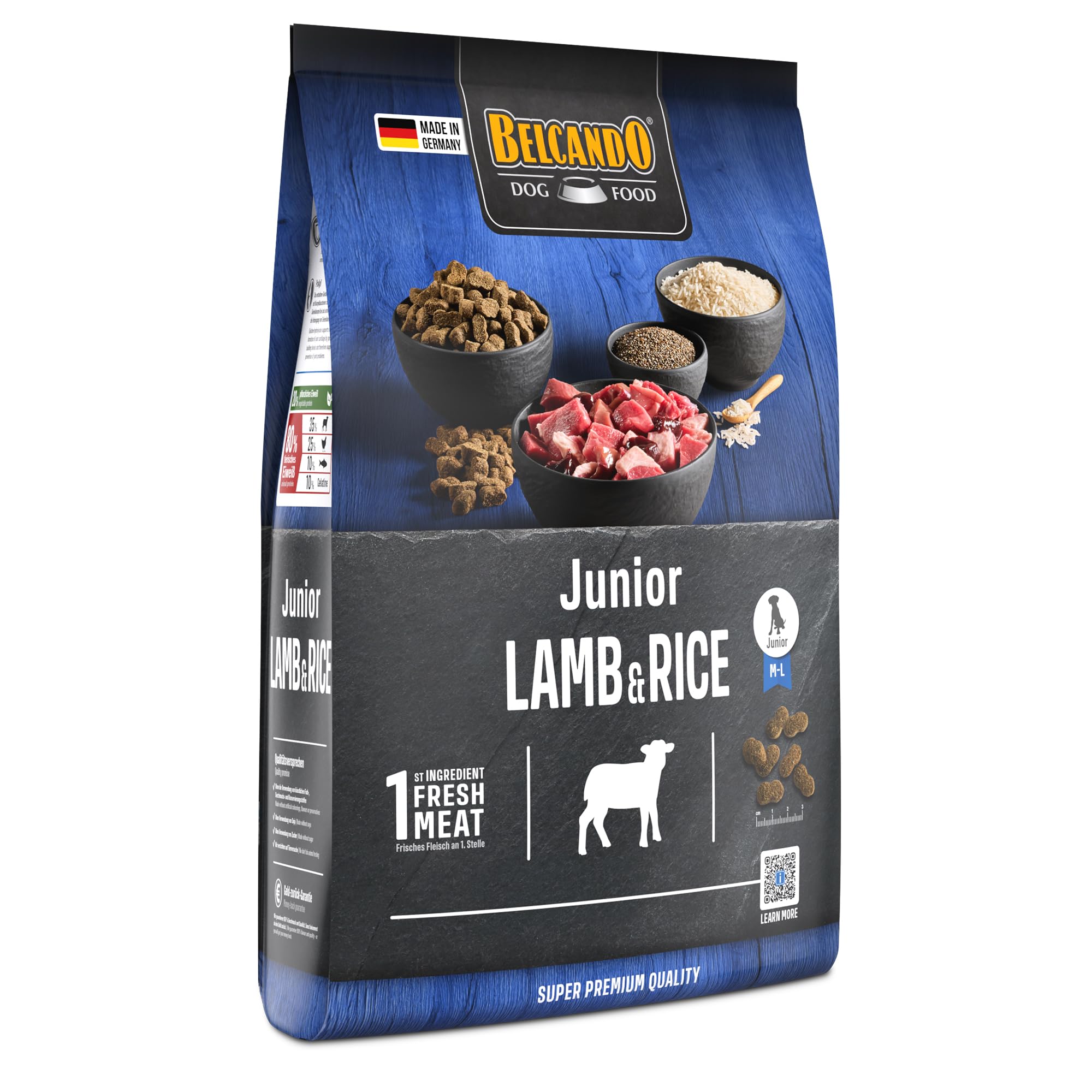 belcando-classic-junior-lamb-rice-croquettes-4-kg-agneau image 3