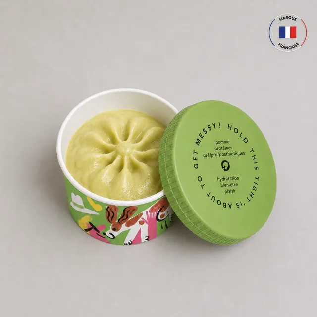 delamour-la-glace-la-pomme-glace-chien-12-pots-poulet image 1