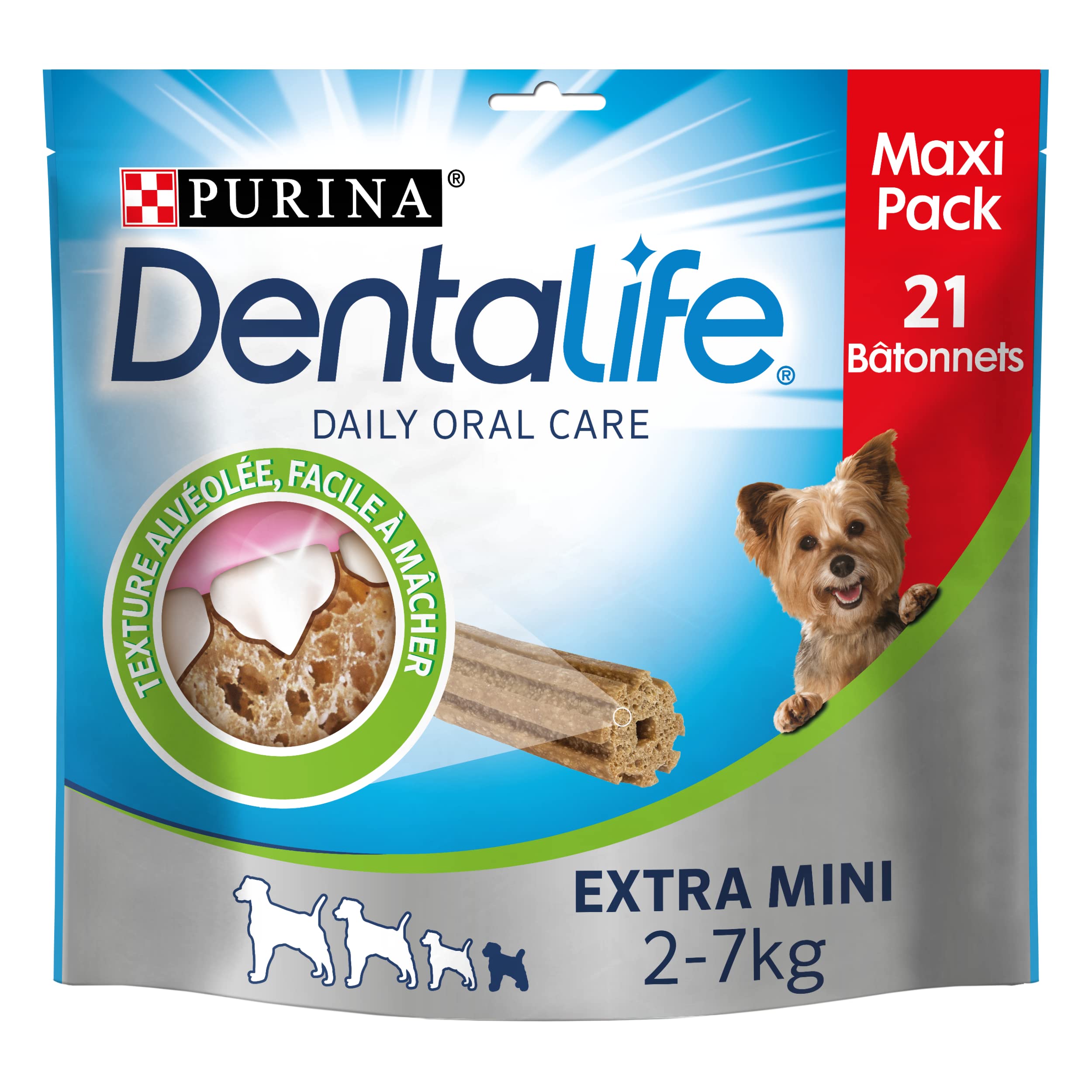 dentalife-daily-extra-mini-b-tonnets-chien-poulet-207-g image 2