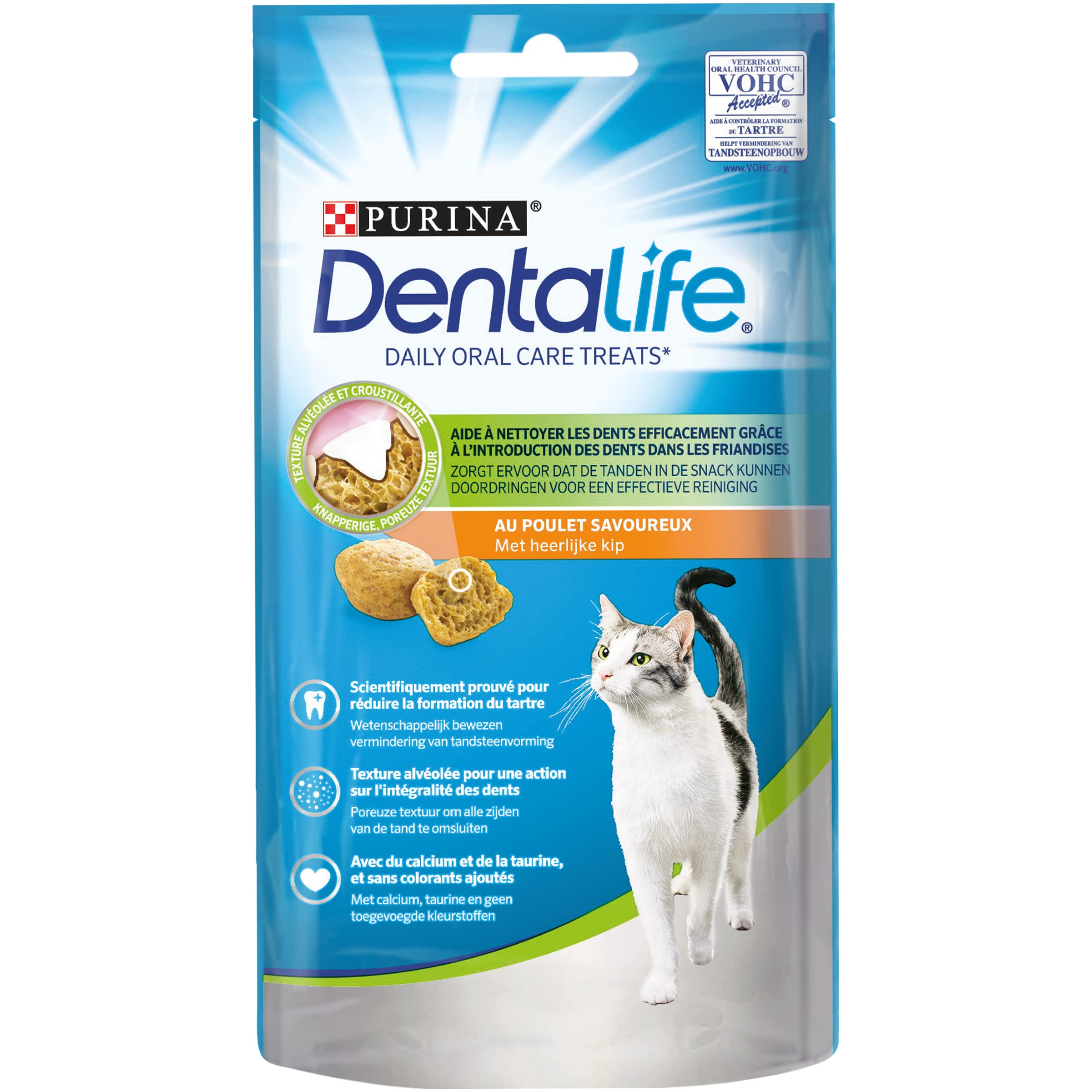 dentalife-chat-daily-friandises-poulet-8x40-g image 2