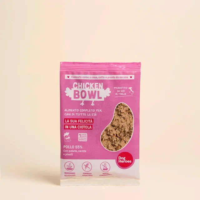 dog-heroes-chicken-bowl-surgel-chien-12x320g-poulet image 1