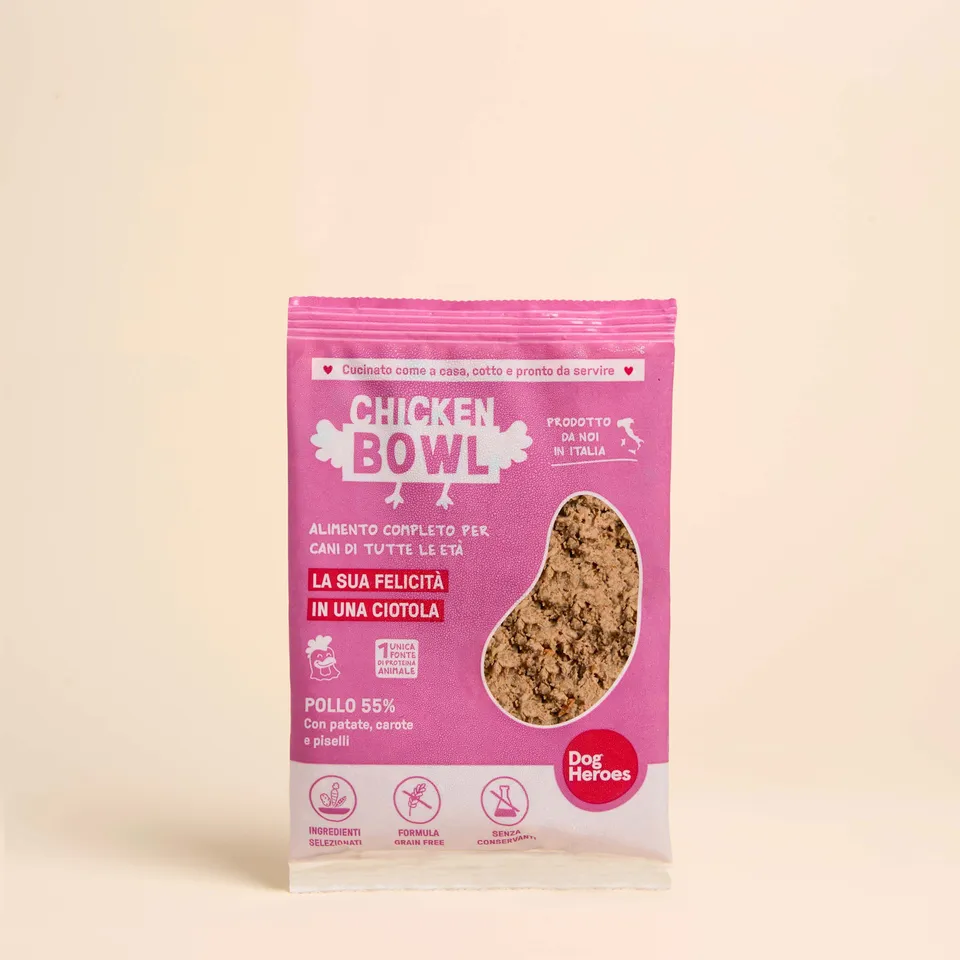 dog-heroes-chicken-bowl-surgel-chien-12x320g-poulet image 1