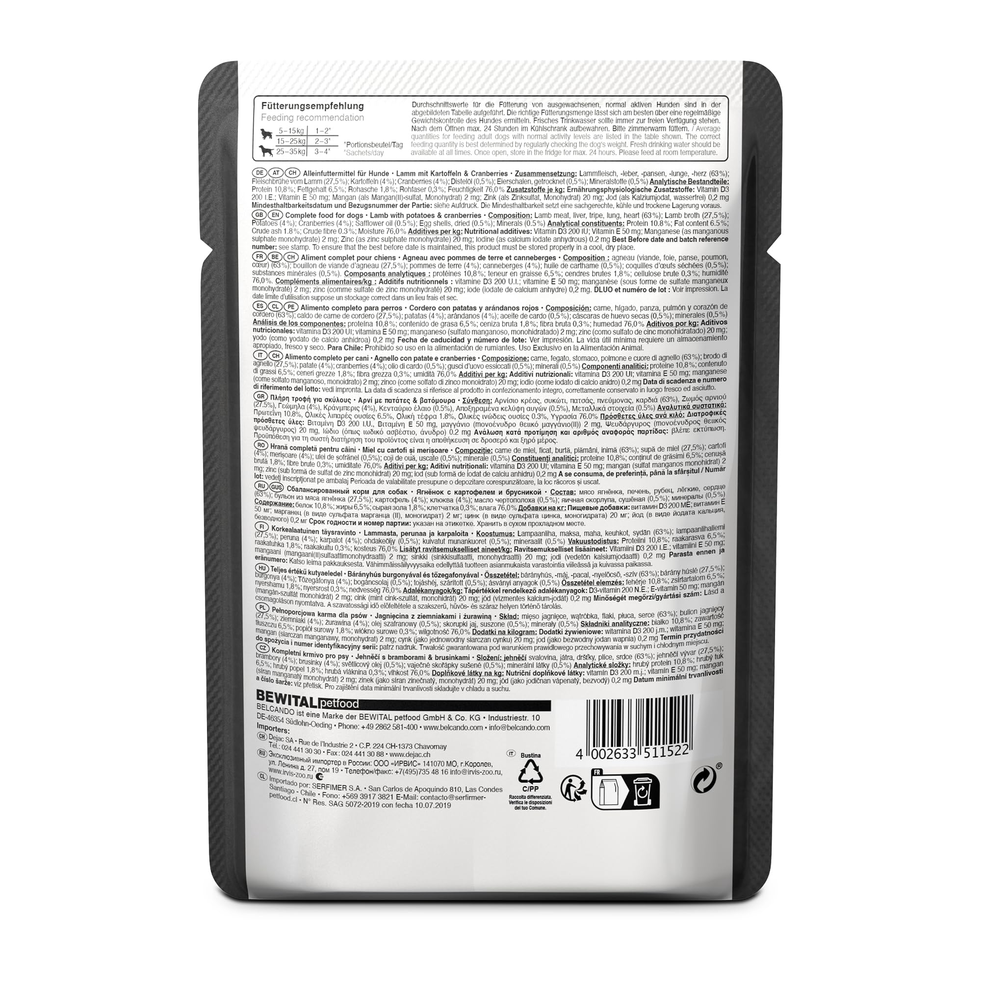 belcando-finest-selection-sachets-agneau-pomme-de-terre-6x300g image 3