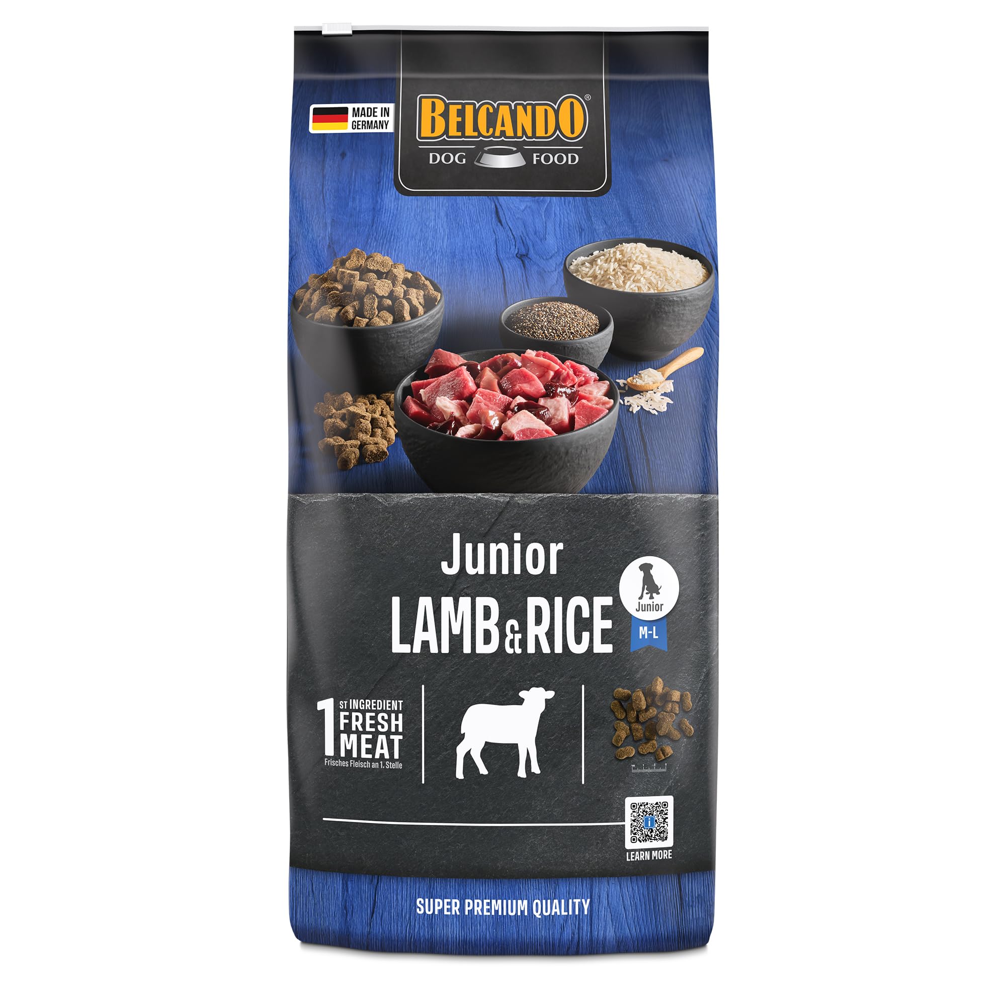 belcando-classic-junior-lamb-rice-croquettes-4-kg-agneau image 8