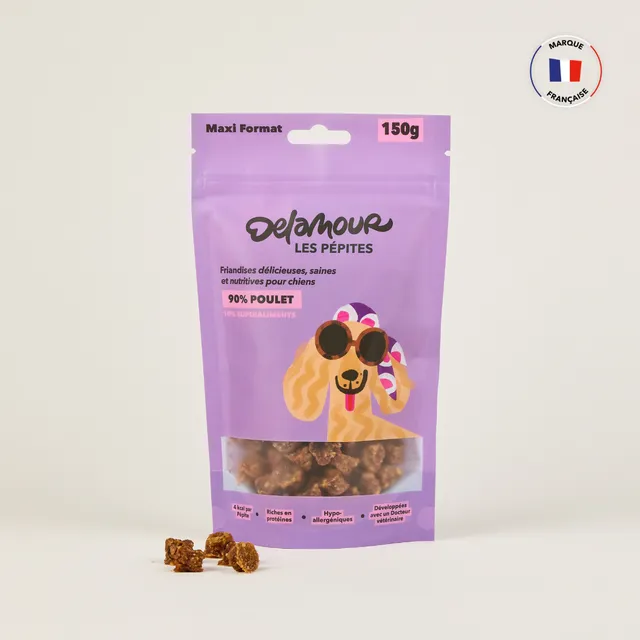 delamour-les-p-pites-poulet-friandise-chien-10-sachets-recharge image 1
