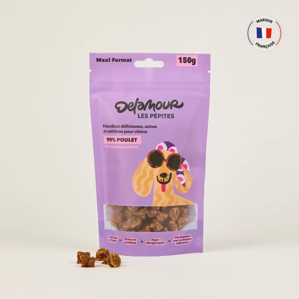 delamour-les-p-pites-poulet-friandise-chien-10-sachets-recharge image 1