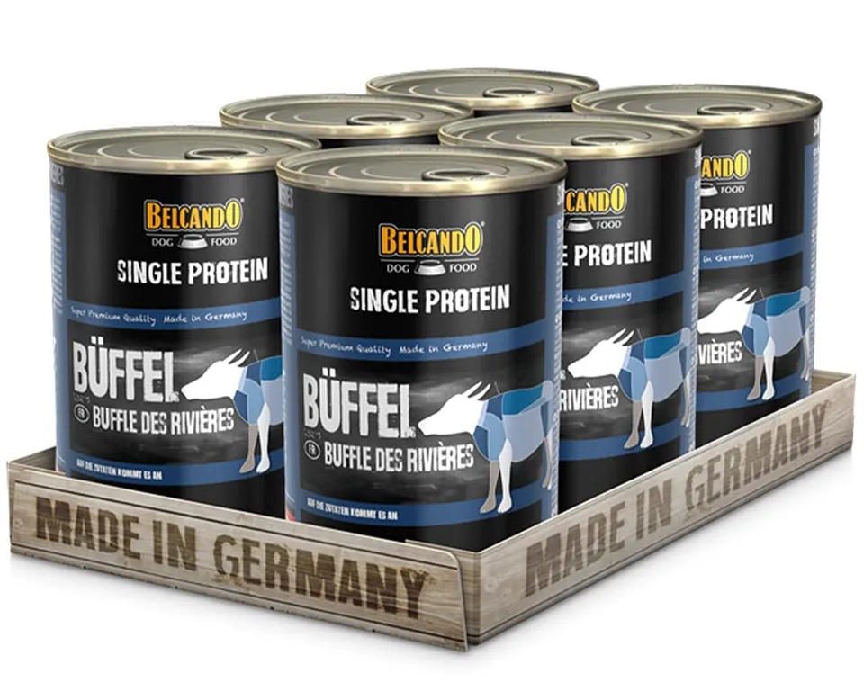 belcando-single-protein-p-t-e-chien-buffle-6x400g-monoprot-ique image 1