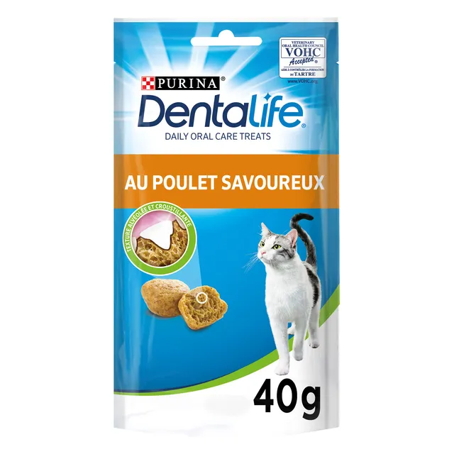 dentalife-chat-daily-friandises-poulet-8x40-g image 1