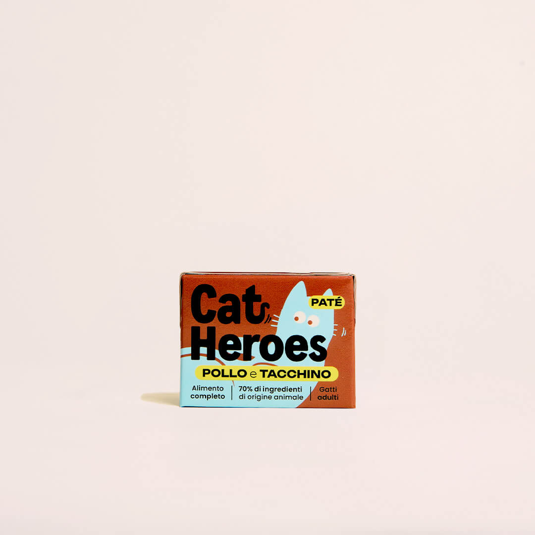 cat-heroes-p-t-e-chat-95g-poulet-dinde-om-ga-3 image 1