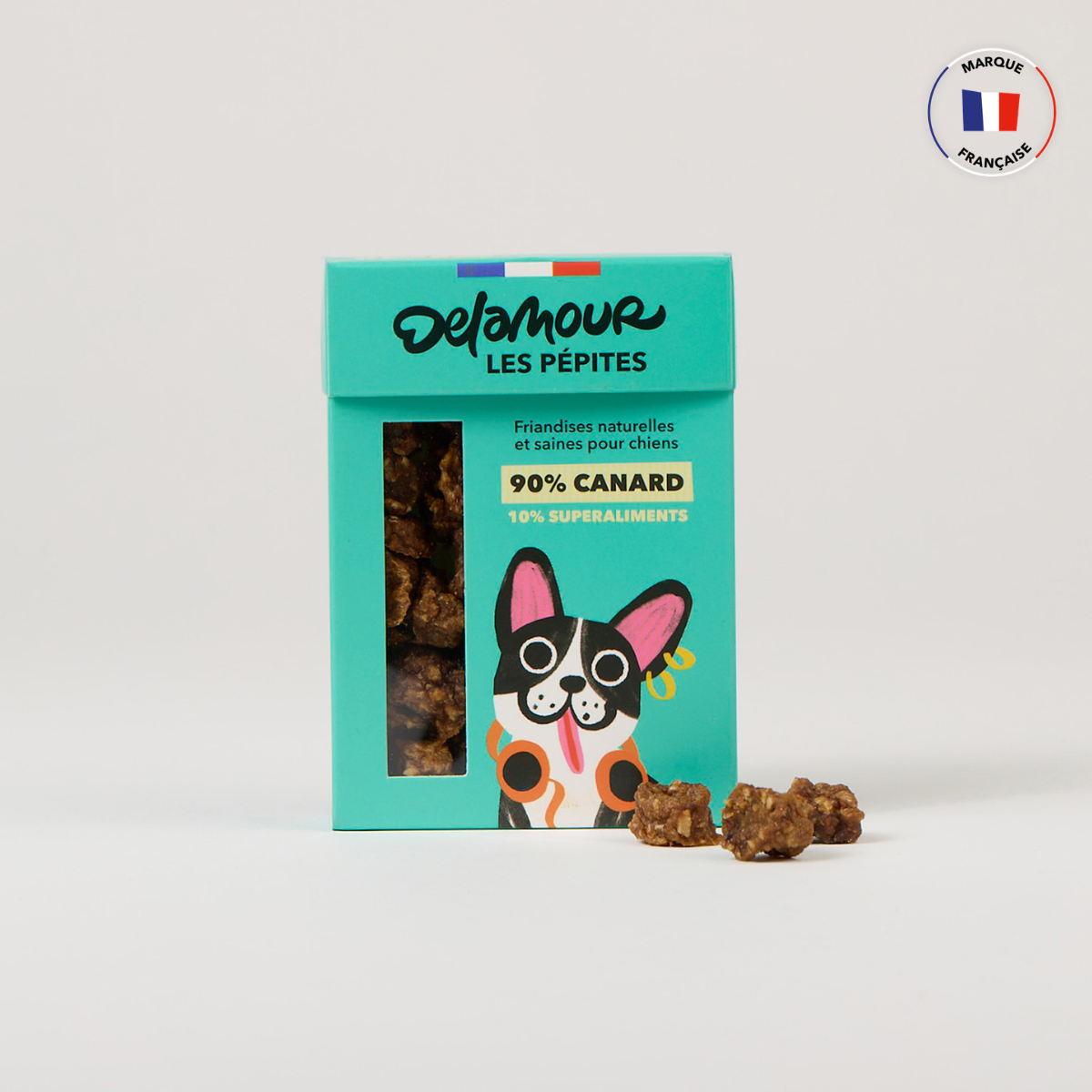 delamour-les-p-pites-friandise-chien-canard-90-nomade-75g image 8