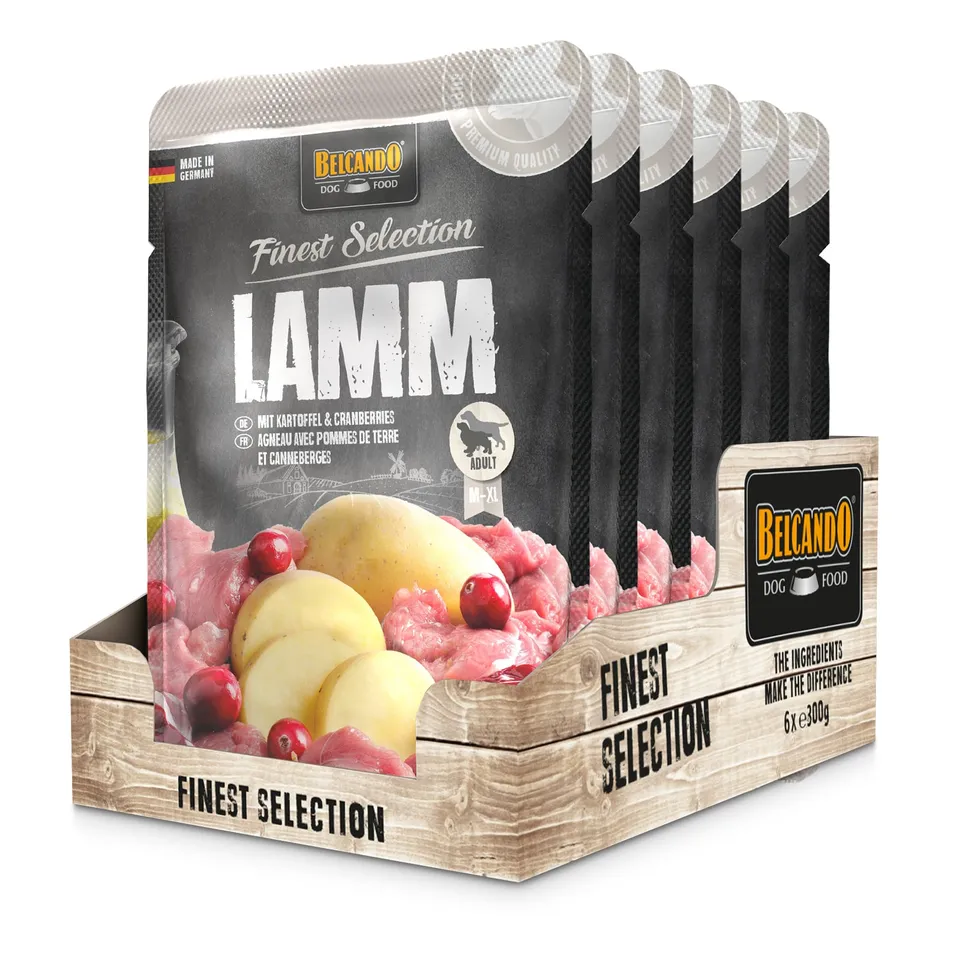 belcando-finest-selection-sachets-agneau-pomme-de-terre-6x300g image 1