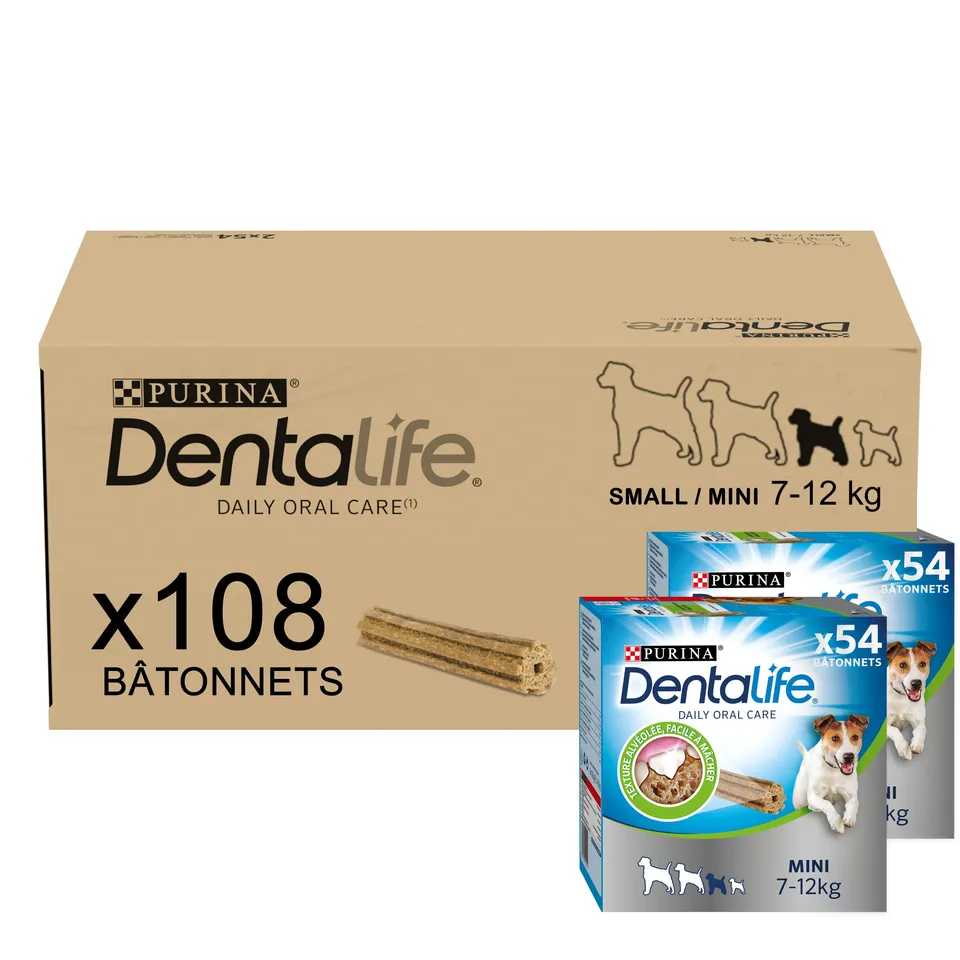 dentalife-daily-b-tonnets-dentaires-petit-chien-108-sticks image 1