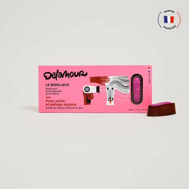 delamour-le-moelleux-pelage-soyeux-g-teau-chien-1-bo-te-poulet image 1