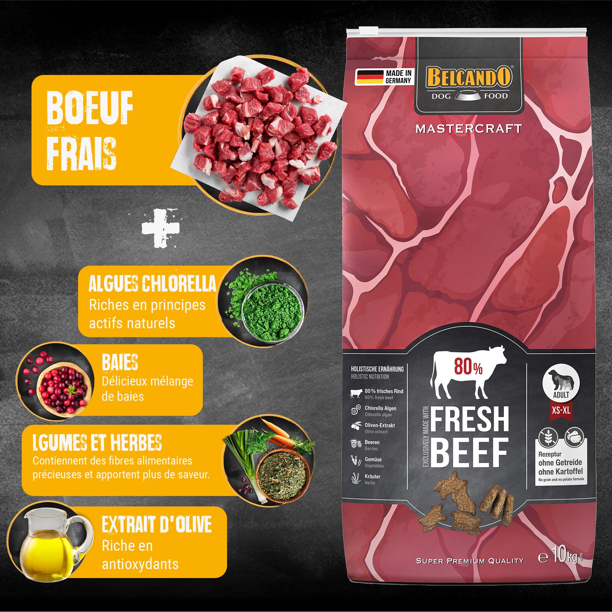 belcando-mastercraft-fresh-beef-croquettes-b-uf-sans-c-r-ales-10-kg image 4