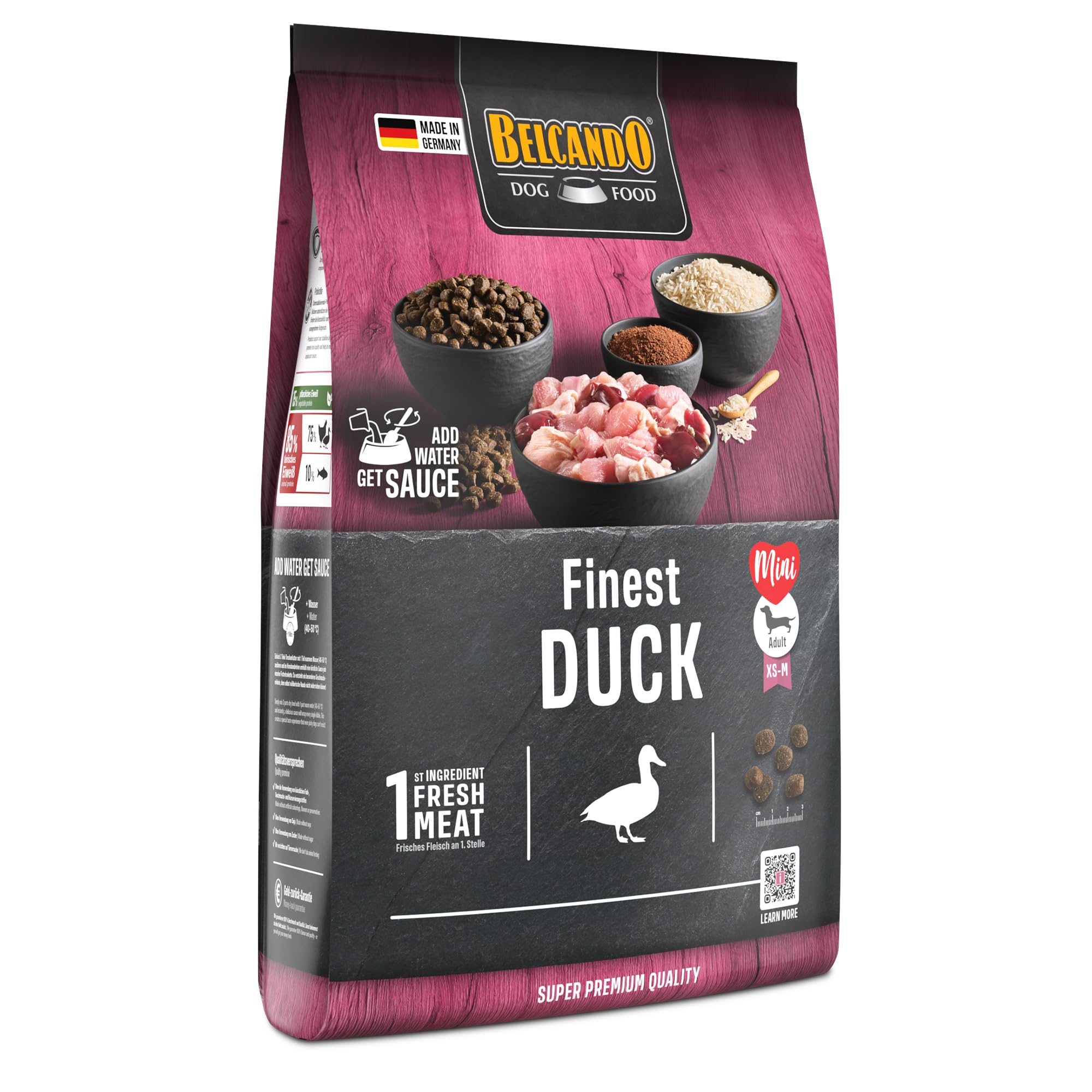 belcando-finest-croc-croquettes-canard-4-kg image 2