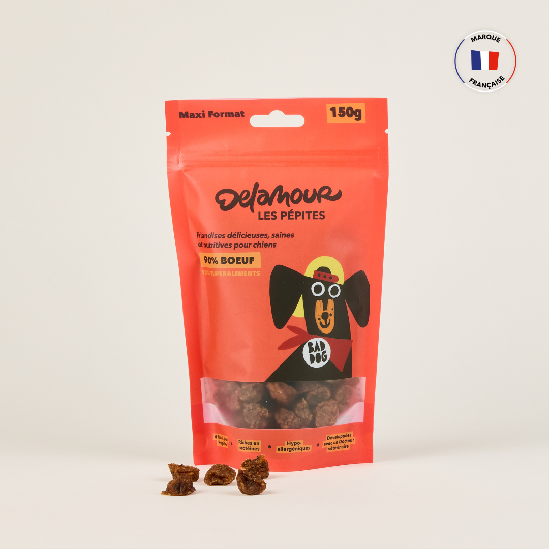 delamour-les-p-pites-boeuf-friandise-chien-10-sachets-prot-ines image 1