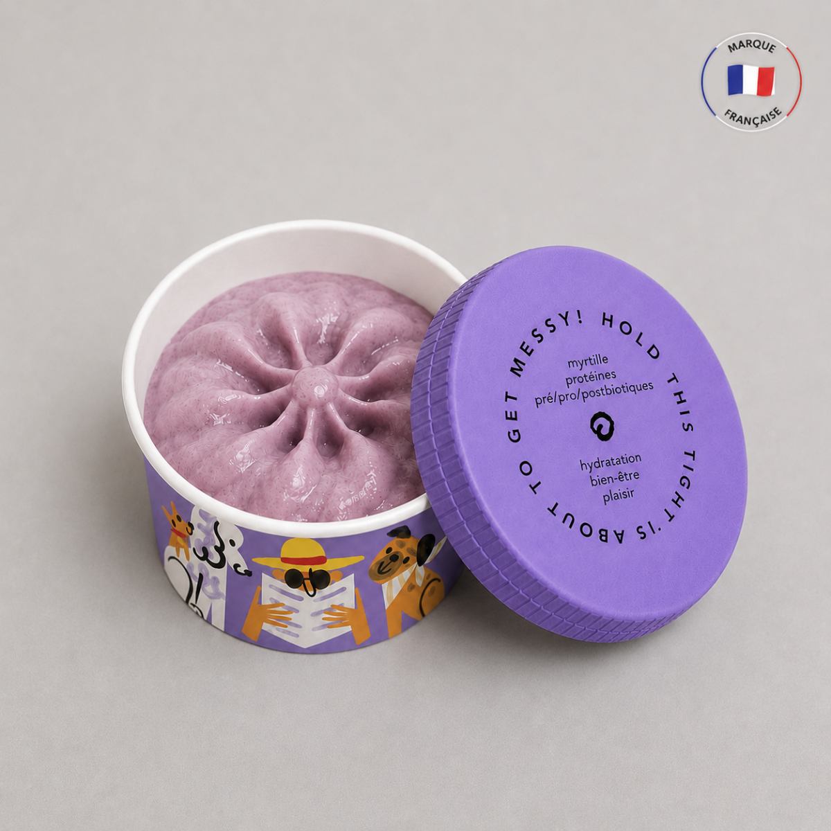 delamour-la-glace-myrtille-glace-pour-chien-12-pots-immunit image 1