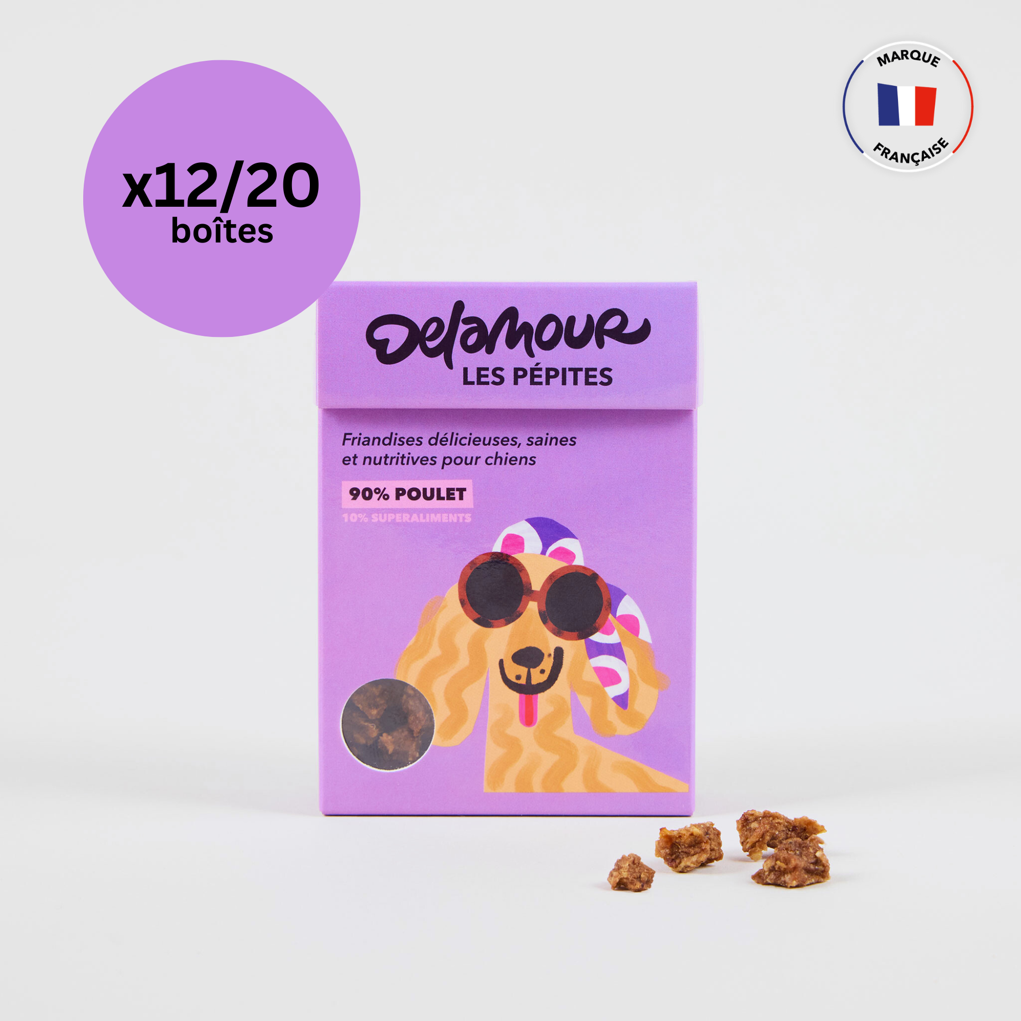 delamour-les-p-pites-poulet-friandises-chien-nomade-poulet image 2