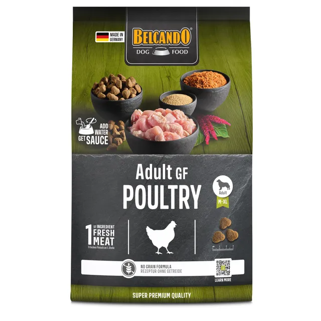 belcando-gf-volaille-croquettes-sans-c-r-ales-4-kg-adulte image 1