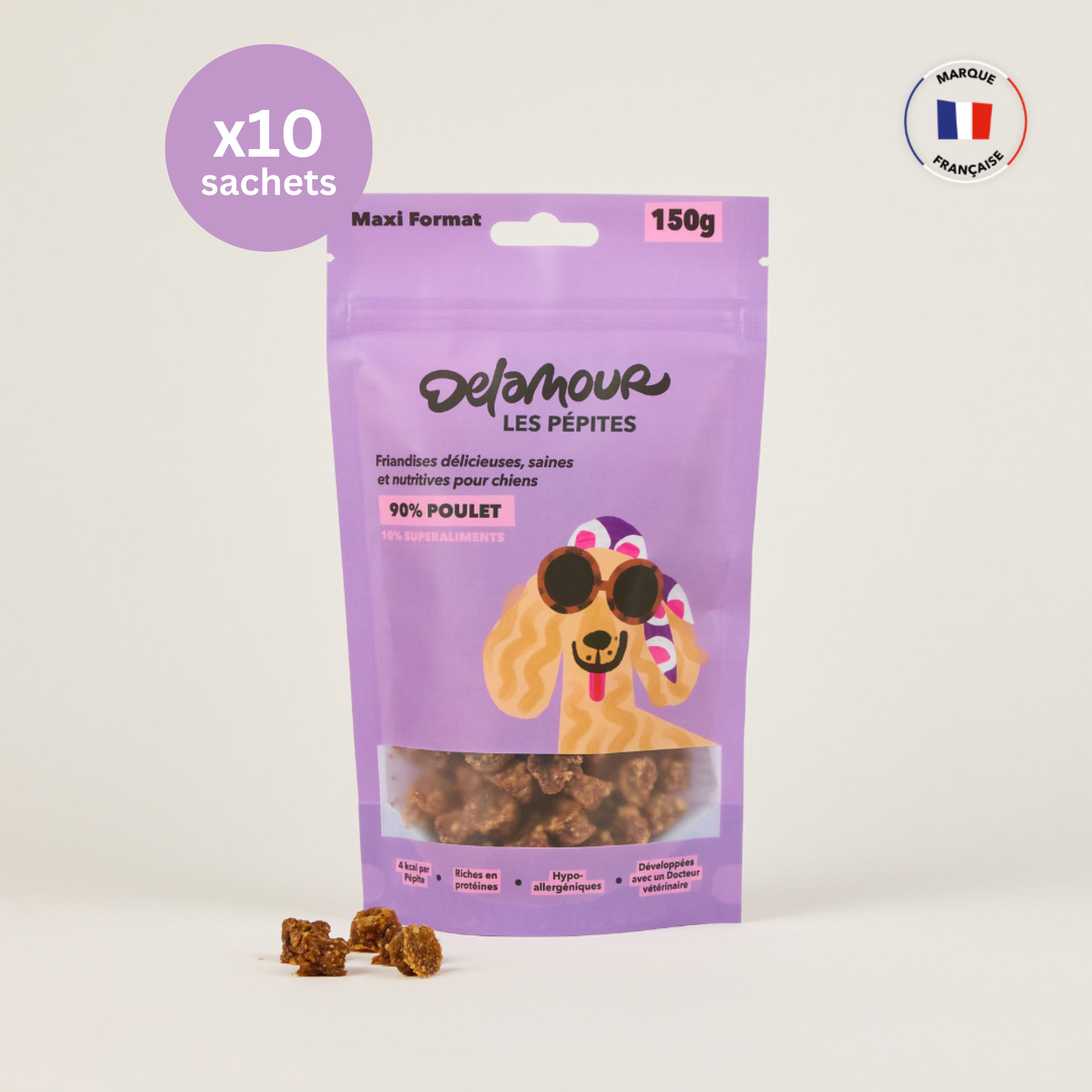 delamour-les-p-pites-poulet-friandise-chien-10-sachets-recharge image 2