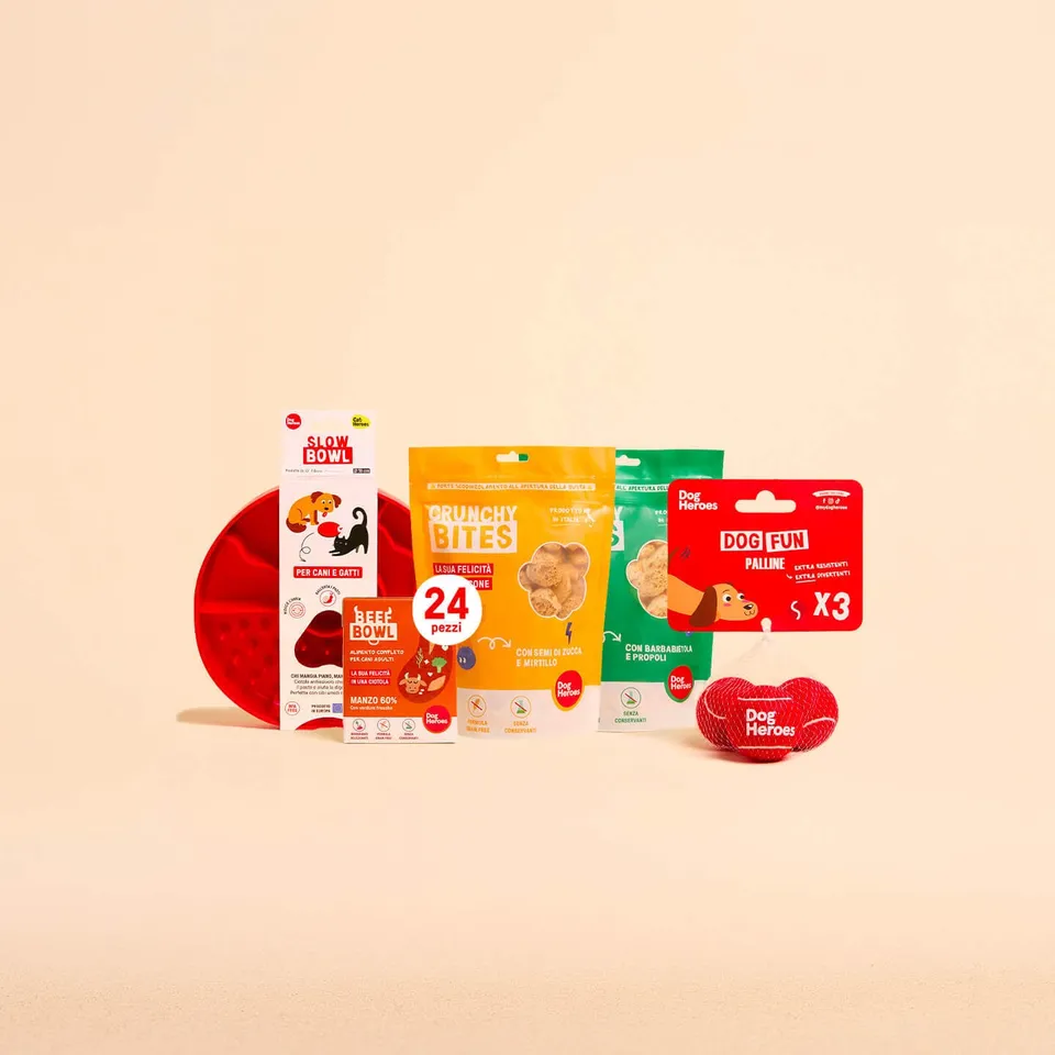 dog-heroes-kit-energia-coffret-chien-nourriture-gamelle-jouets image 1