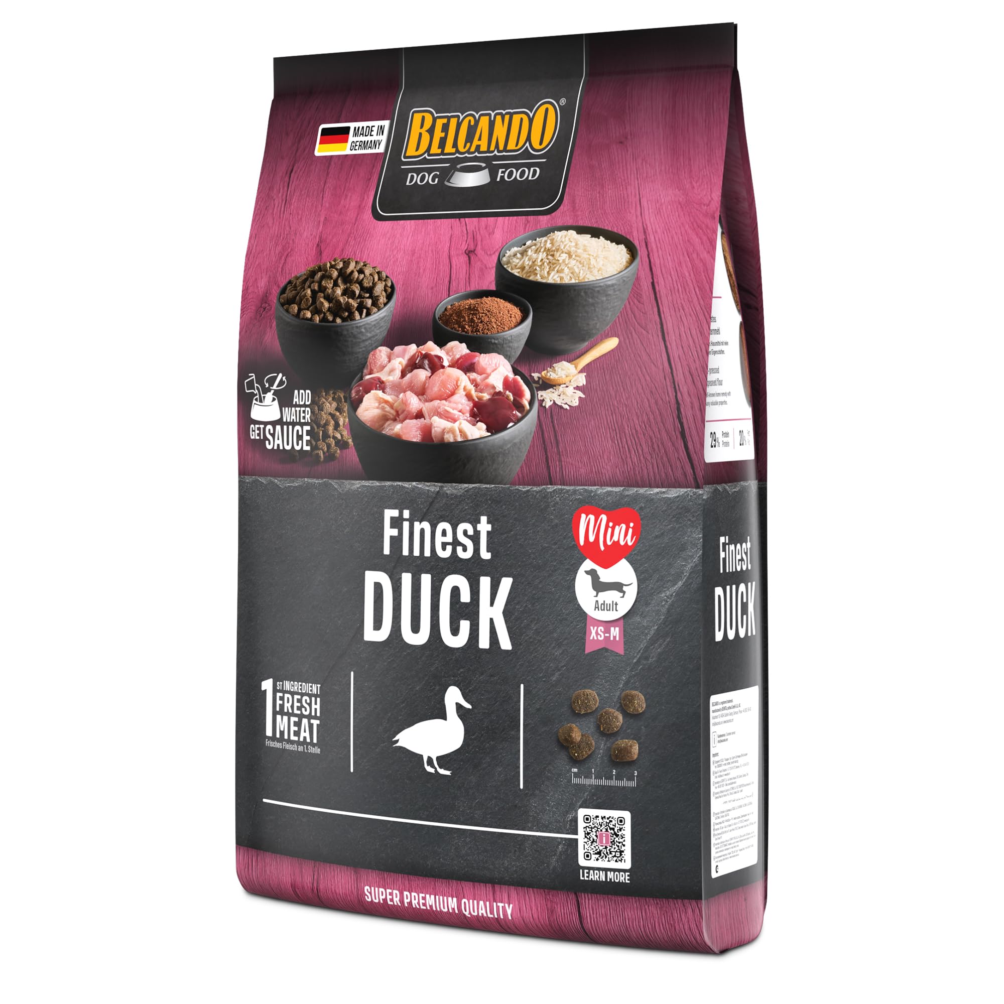 belcando-finest-croc-croquettes-canard-4-kg image 3