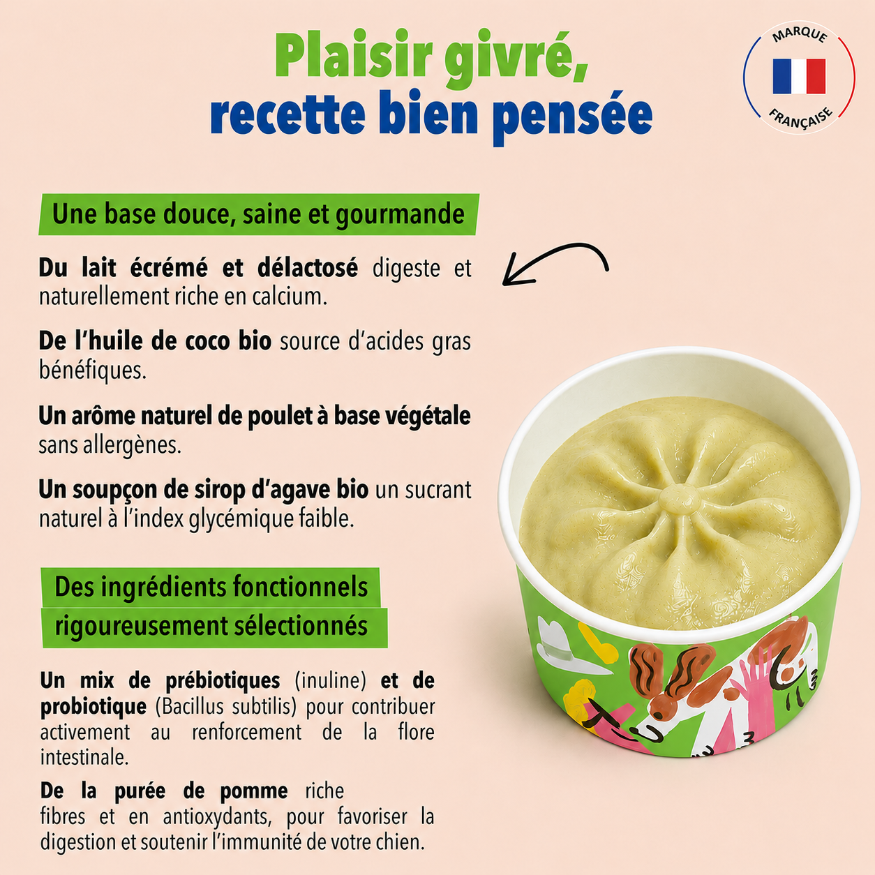 delamour-la-glace-la-pomme-glace-chien-12-pots-poulet image 3