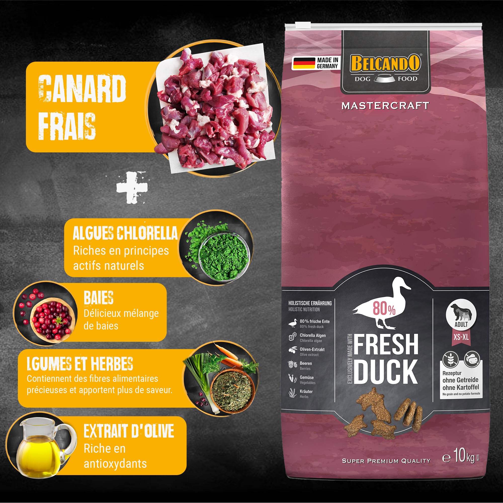 belcando-mastercraft-fresh-duck-croquettes-10-kg-canard image 4