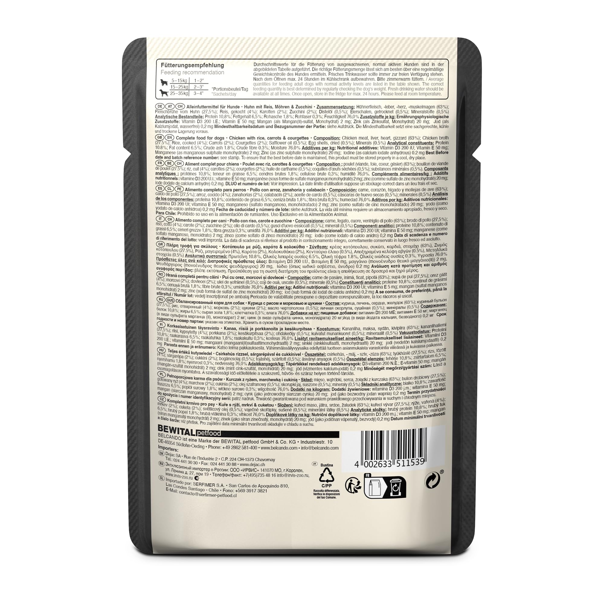 belcando-finest-selection-sachet-poulet-riz-6x300-g image 3