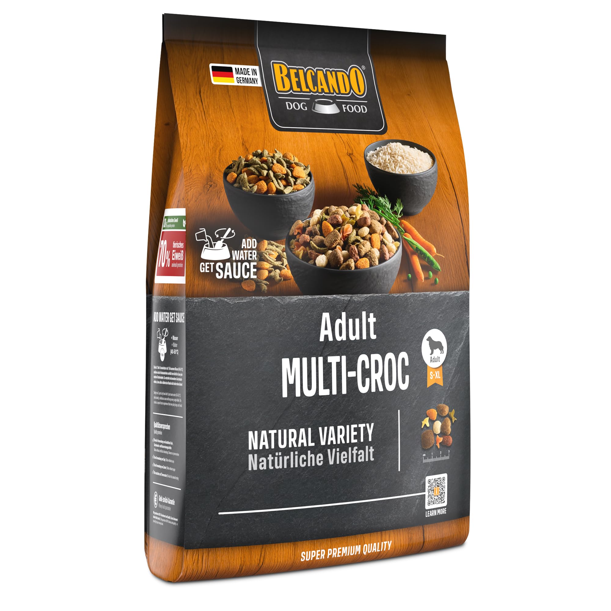belcando-classic-adult-multi-croc-croquettes-4-kg-riz-l-gumes image 2
