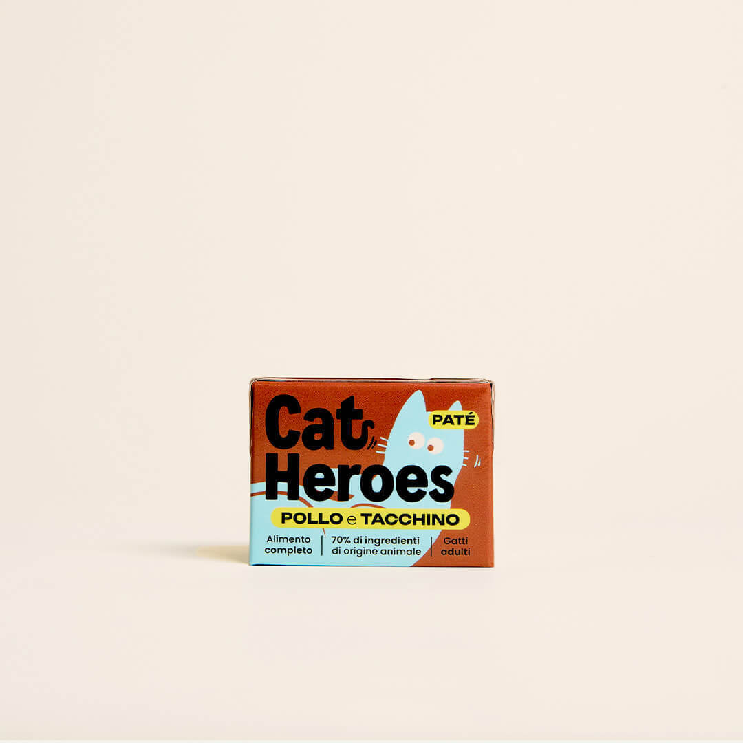 dog-heroes-cat-heroes-p-t-e-chat-poulet-dinde-12x95g image 1