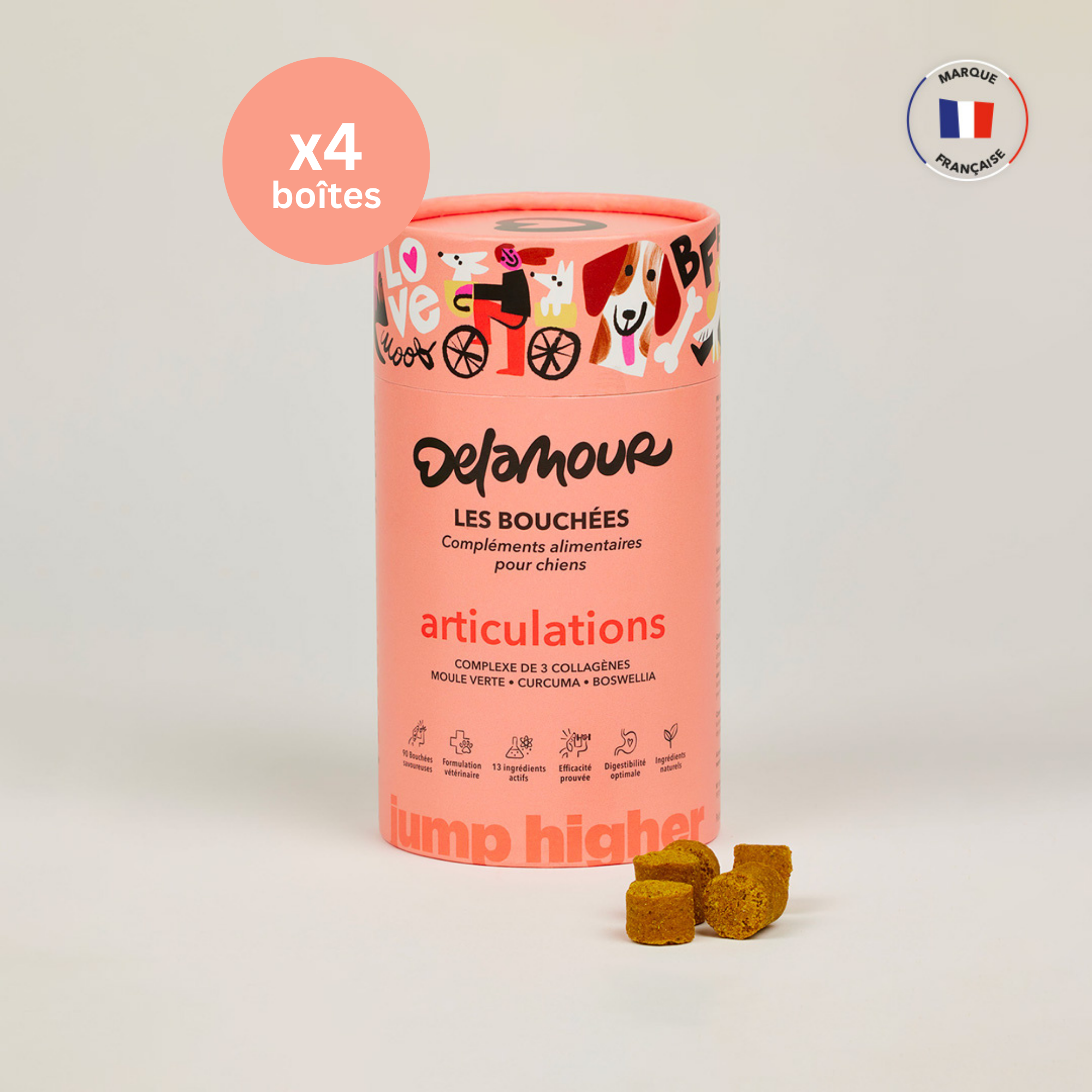 delamour-les-bouch-es-articulations-compl-ment-chien-4-bo-tes image 1