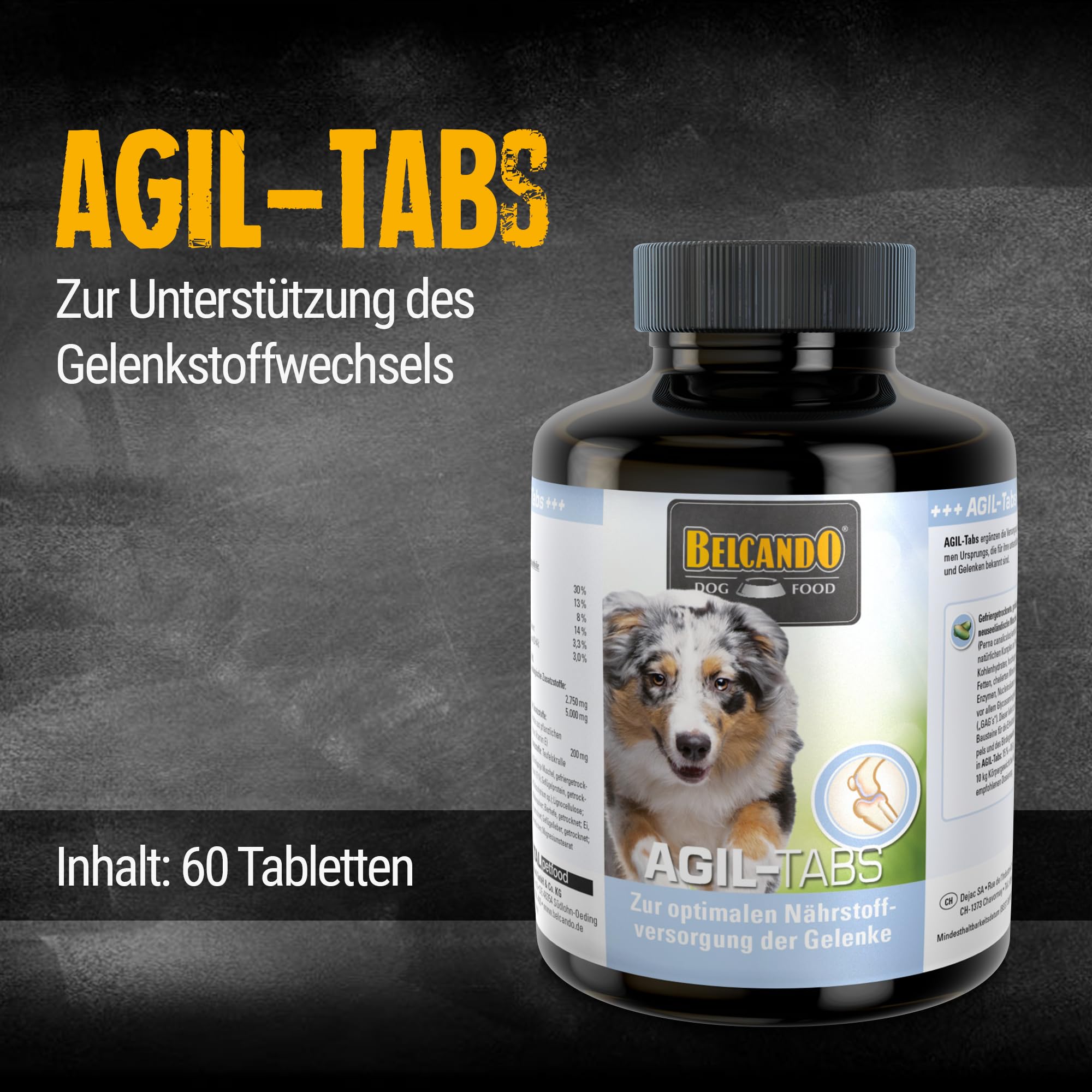 belcando-tabs-agil-compl-ment-articulations-chien-60-comprim-s image 2