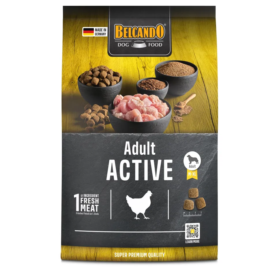 belcando-classic-adult-active-croquettes-chien-actif-4-kg-poulet image 1