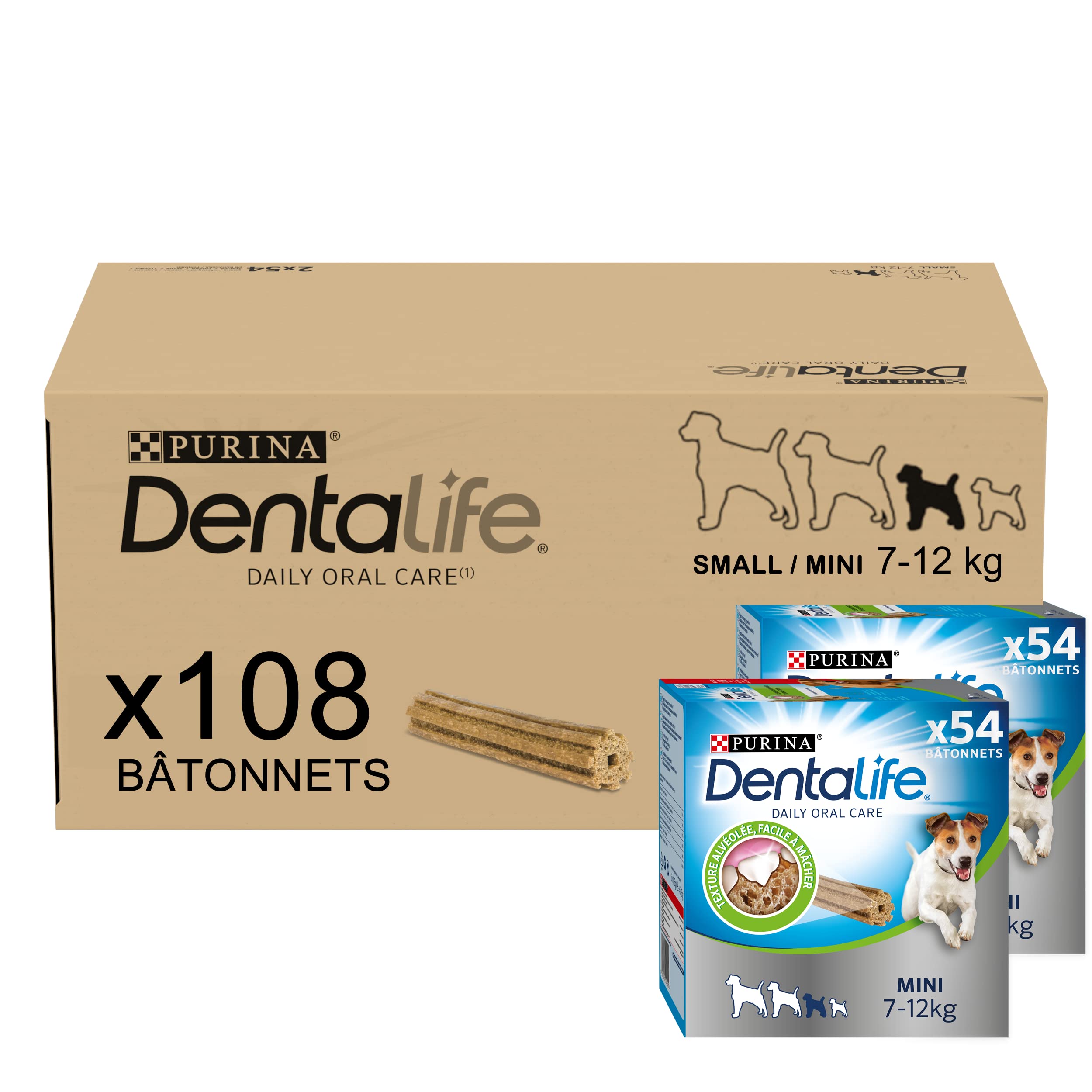 dentalife-daily-b-tonnets-dentaires-petit-chien-108-sticks image 1