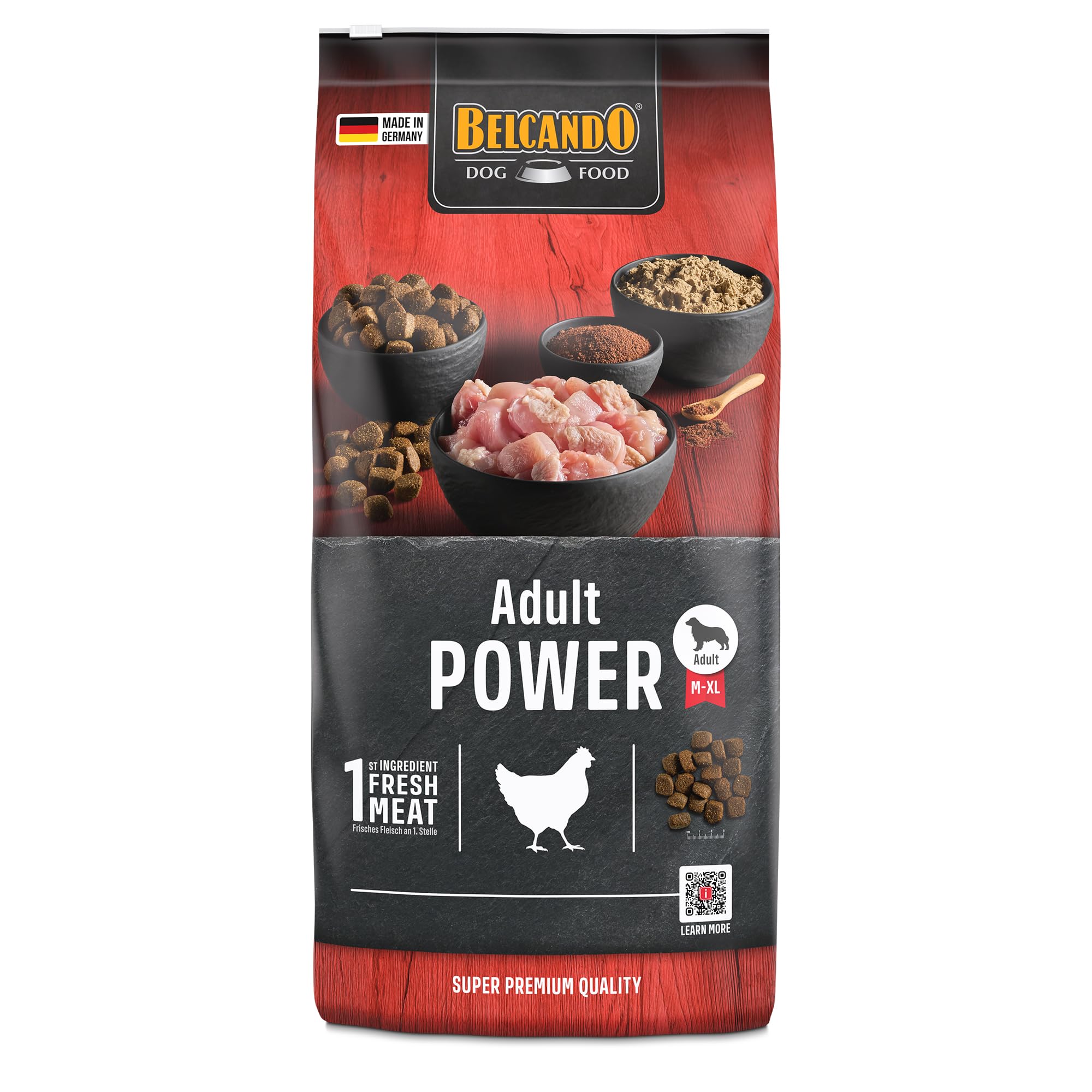 belcando-classic-adult-power-croquettes-12-5kg-volaille image 1