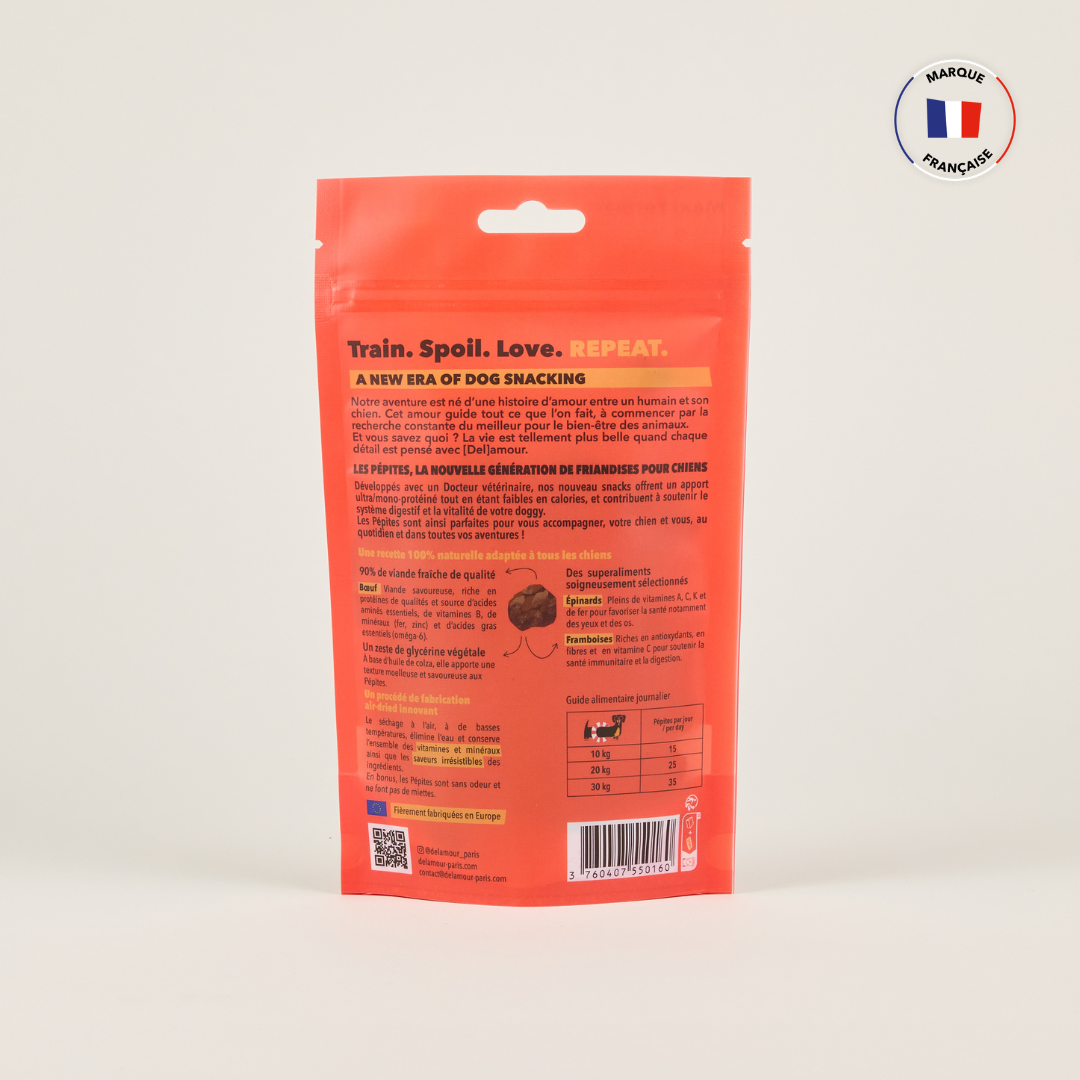 delamour-les-p-pites-boeuf-friandise-chien-10-sachets-prot-ines image 4