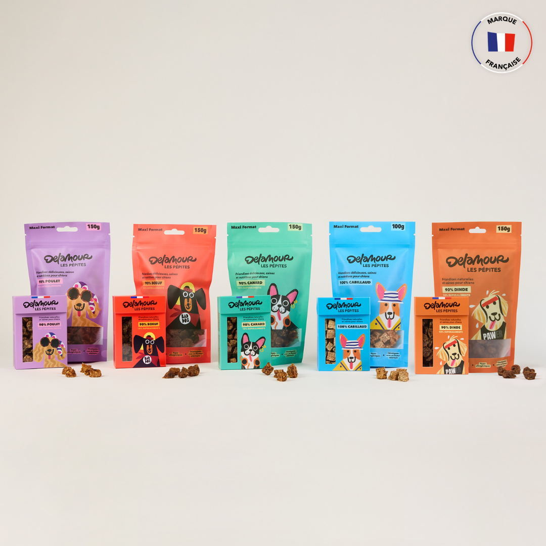 delamour-les-p-pites-coffret-d-couverte-friandises-chien-nomade-5-unit-s image 1