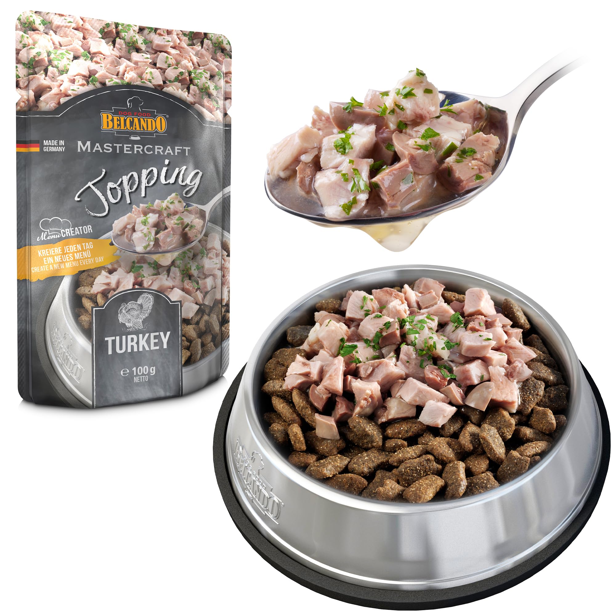 belcando-mastercraft-toppings-dinde-compl-ment-chien-12x100g image 4
