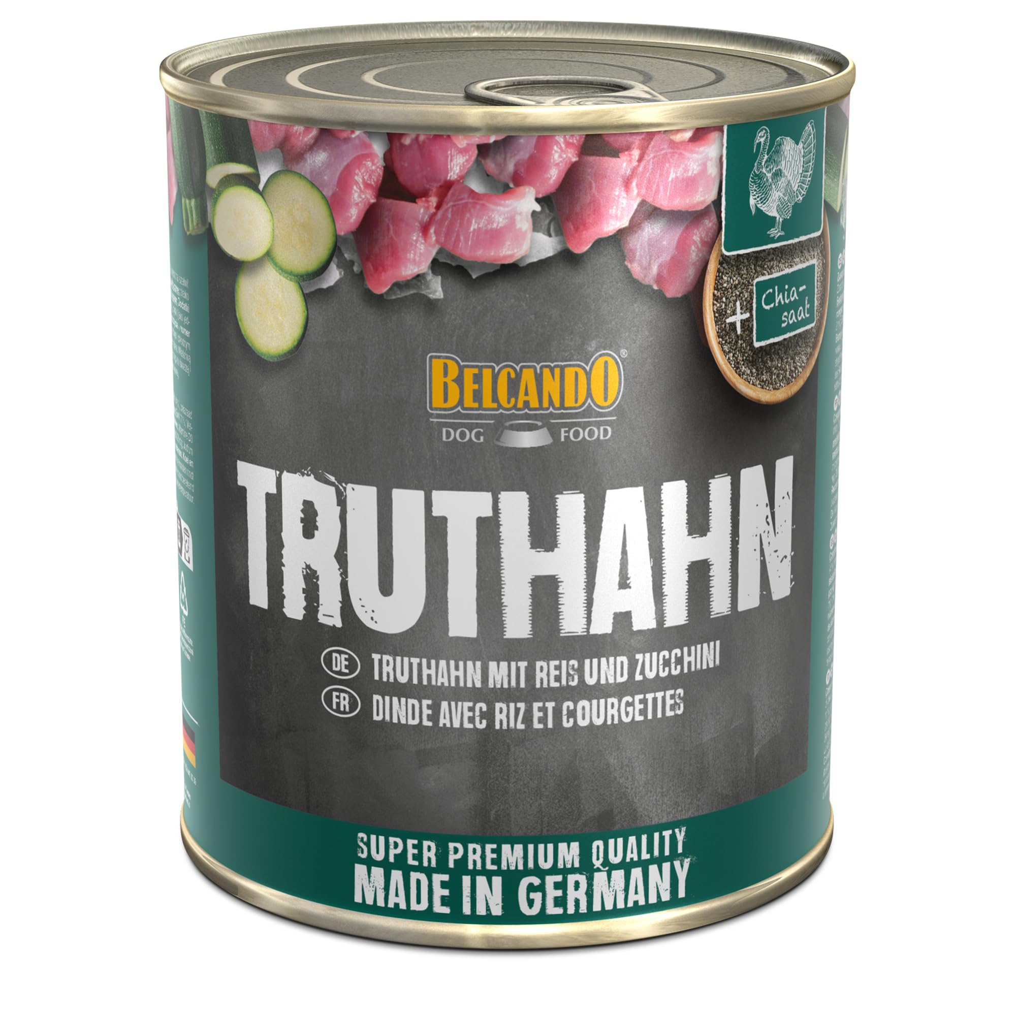 belcando-quality-selection-dinde-riz-courgette-p-t-e-chien-6x800g image 2