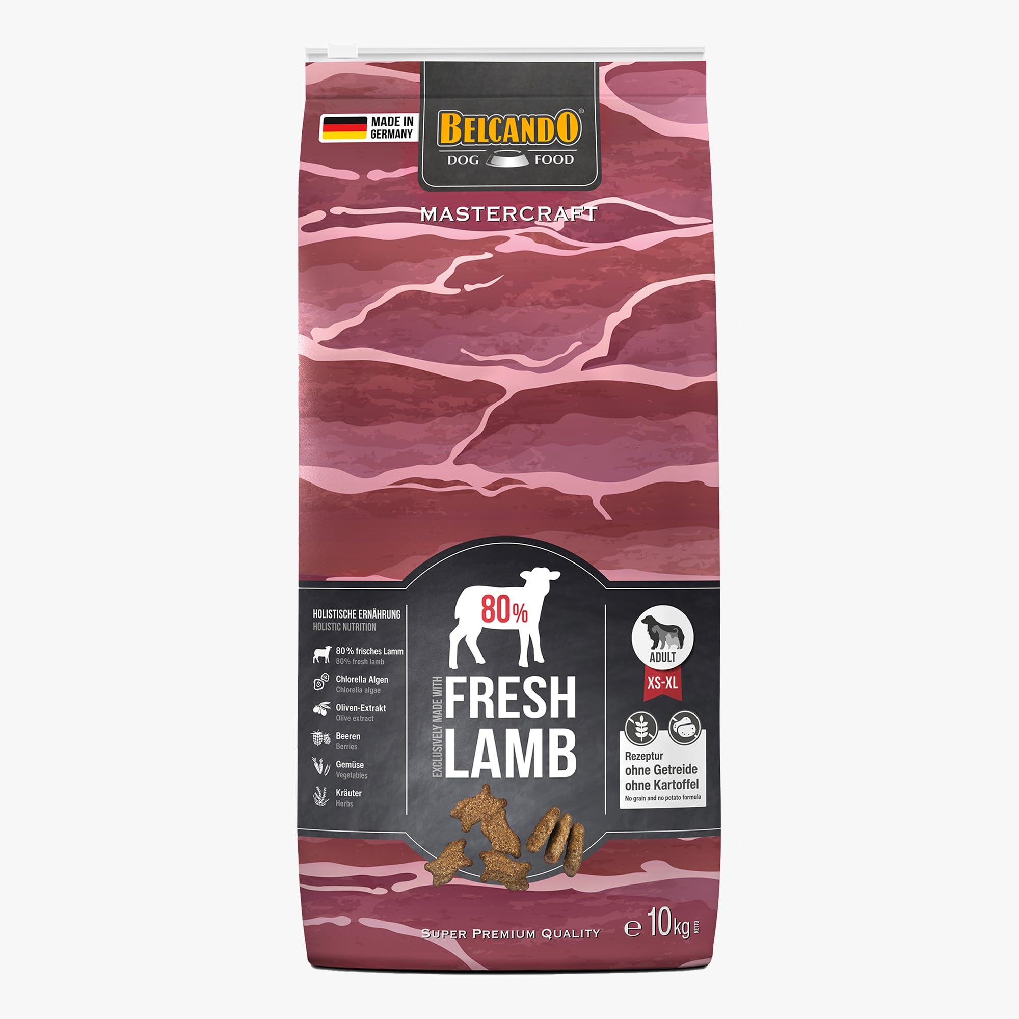 belcando-mastercraft-fresh-lamb-croquettes-agneau-sans-c-r-ales-10kg image 1